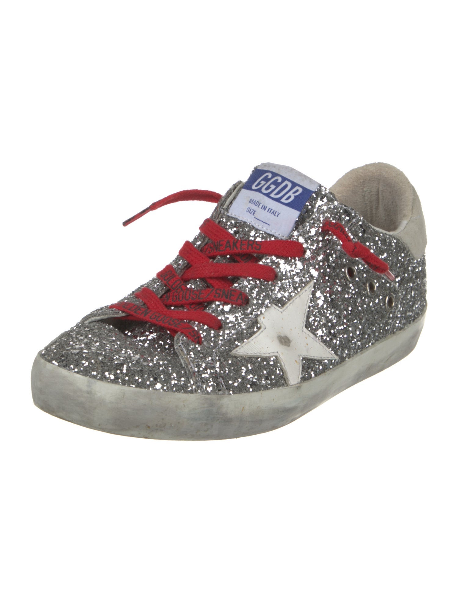 Golden Goose Glitter Glitter Accents Sneakers