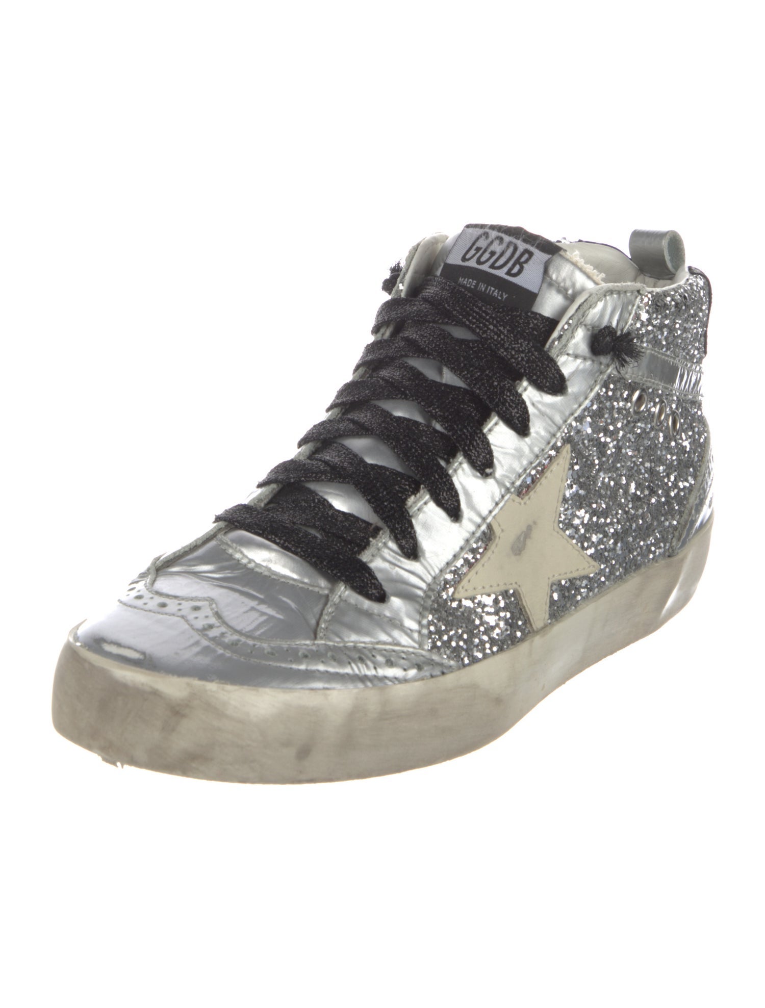 Golden Goose Glitter Glitter Accents Sneakers