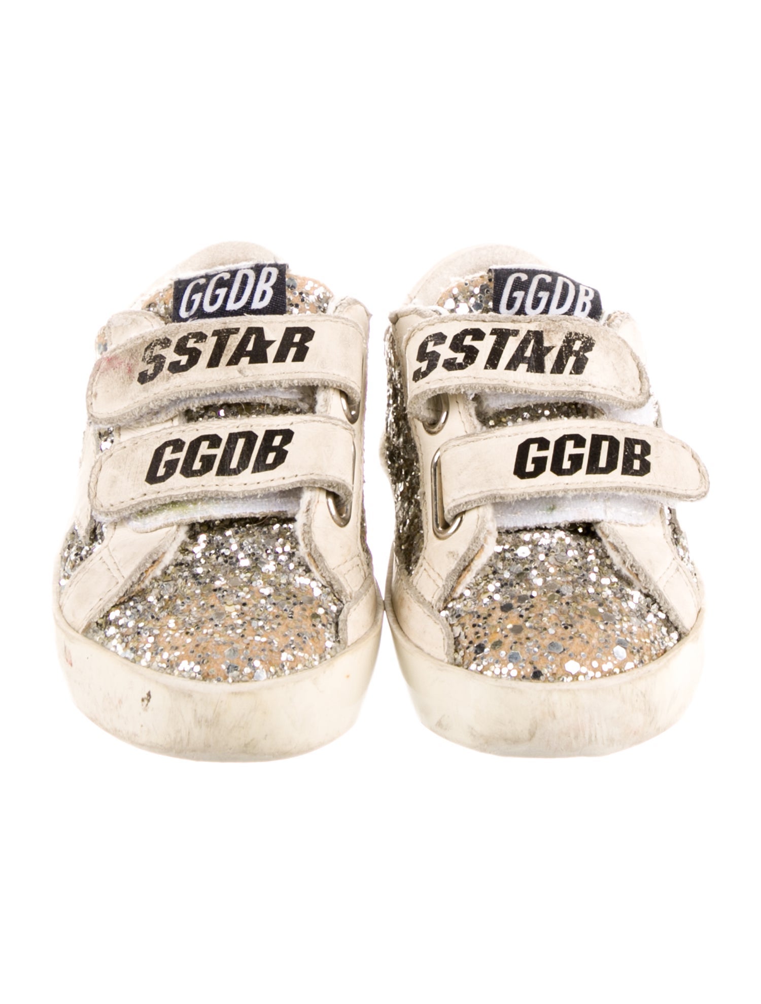 Golden Goose Toddler Girls' Glitter Accent Low Top Sneakers