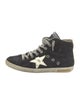 Golden Goose Suede Distressed Accents Sneakers