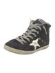 Golden Goose Suede Distressed Accents Sneakers