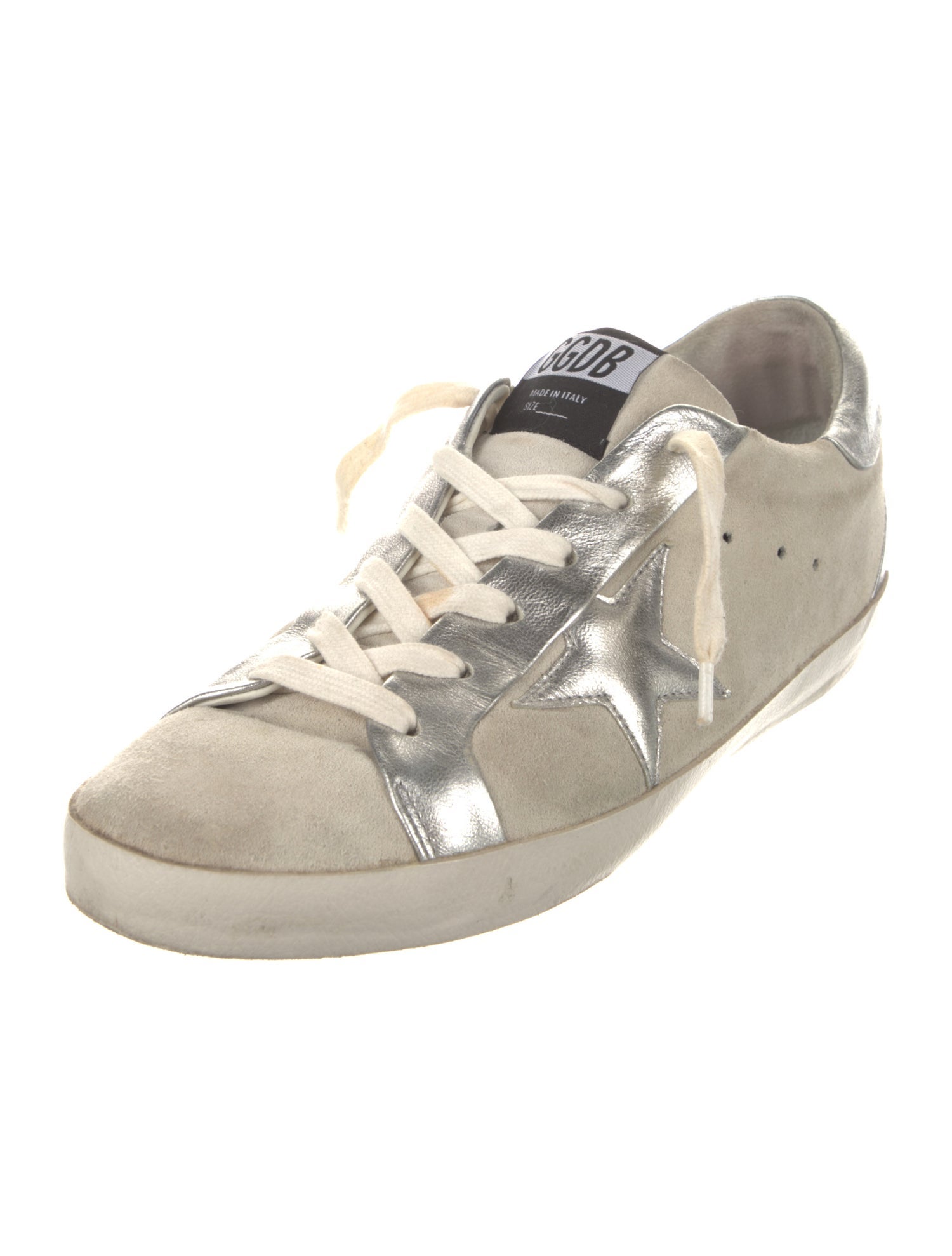 Golden Goose Suede Printed Sneakers