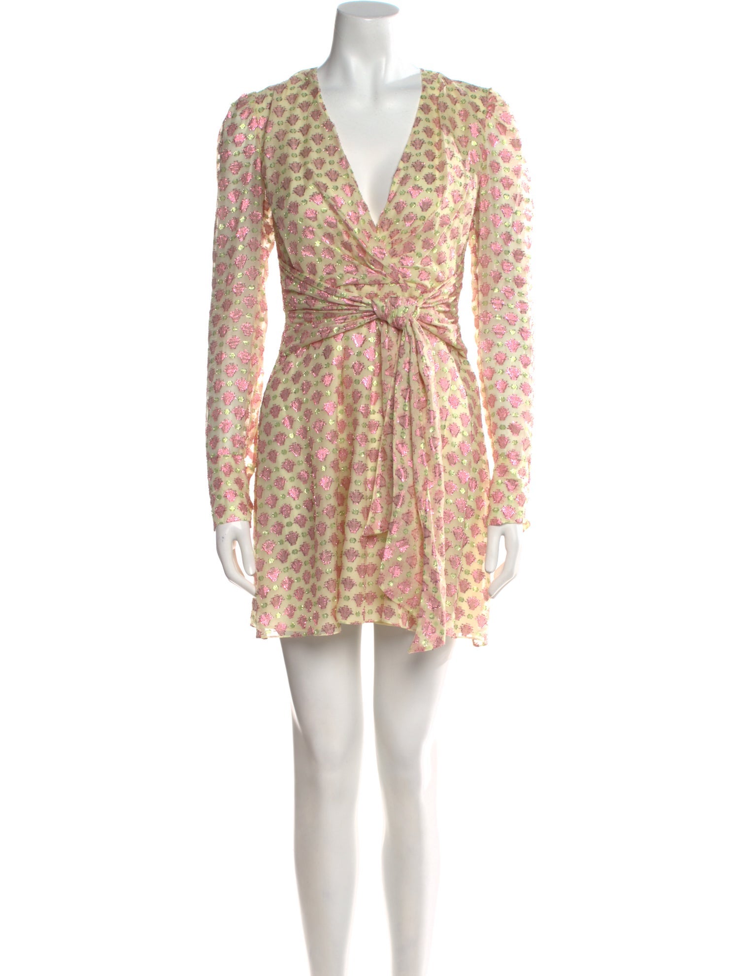 Golden Goose Polka Dot Print Mini Dress
