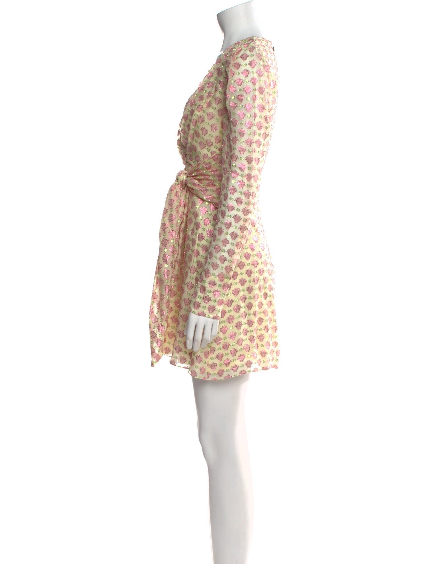 Golden Goose Polka Dot Print Mini Dress