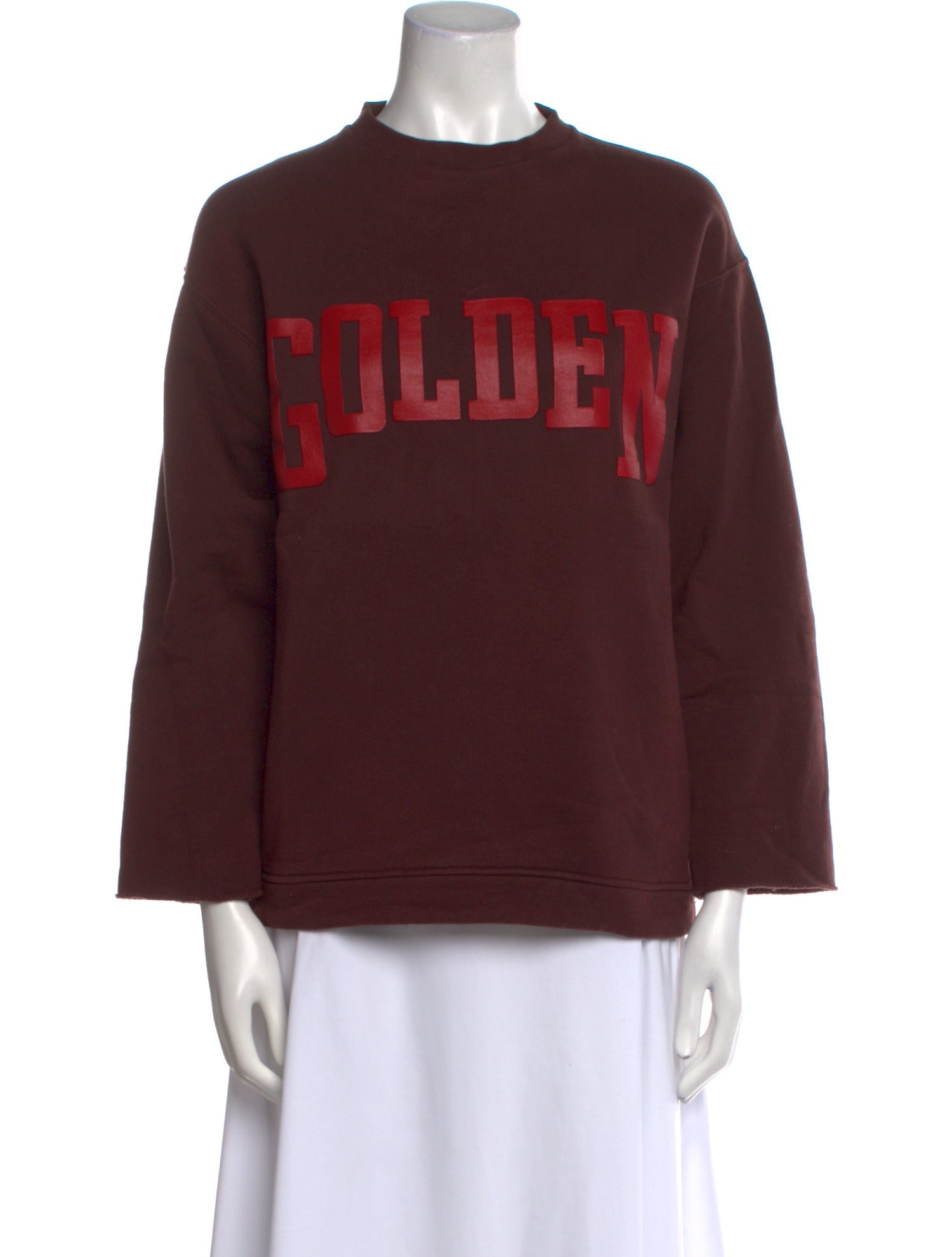 Golden Goose Graphic Print Crew Neck Sweatshirt