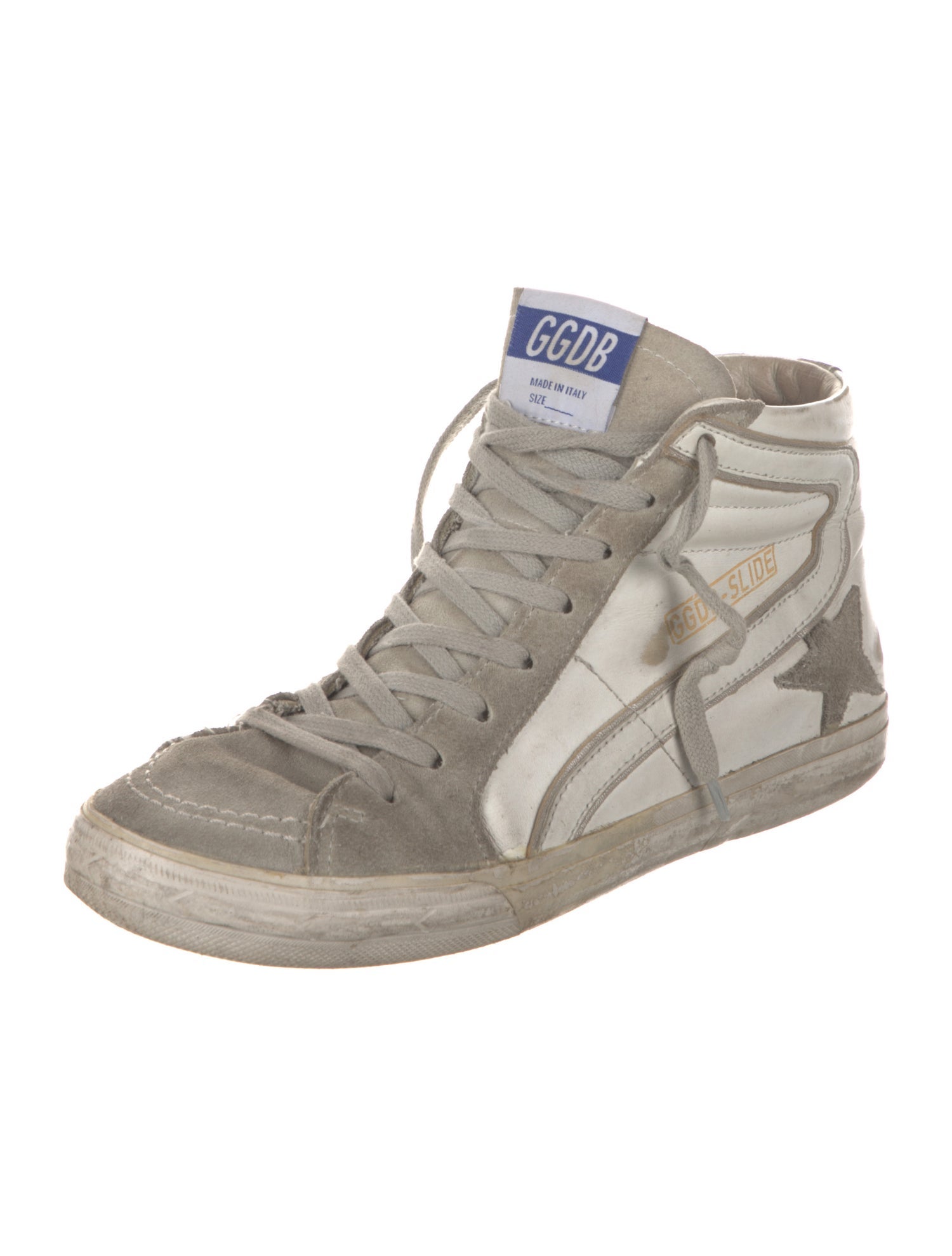 Golden Goose Suede Printed Sneakers
