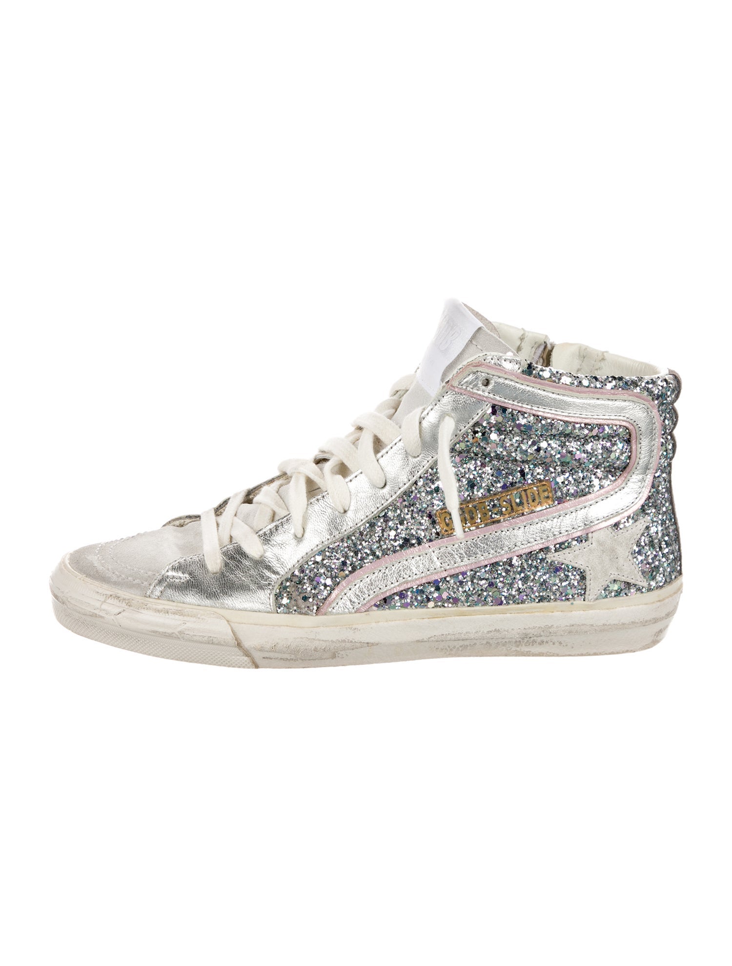 Golden Goose Glitter Glitter Accents Sneakers