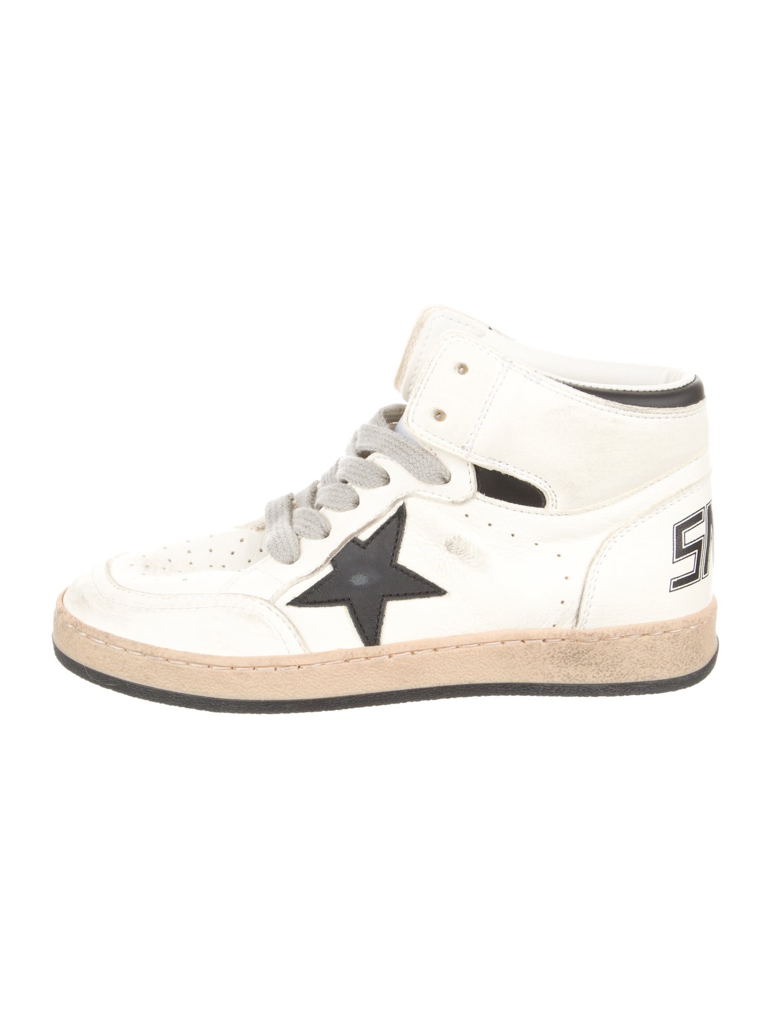 Golden Goose Boys' Leather High-Top Sneakers