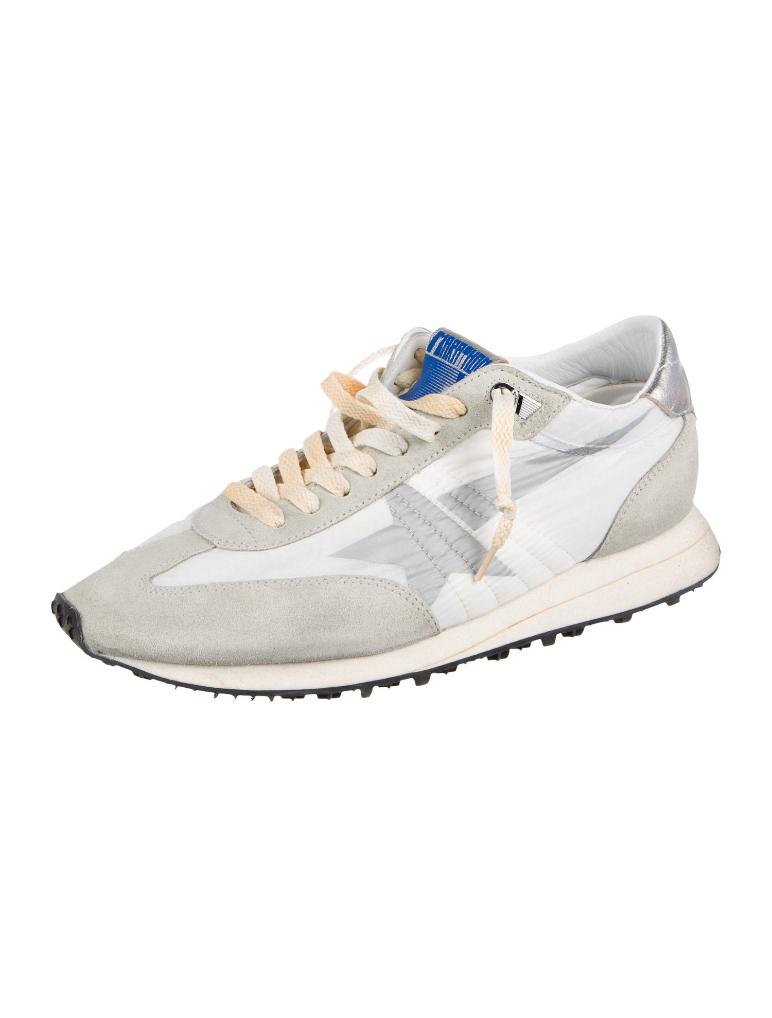 Golden Goose Nylon Printed Athletic Sneakers