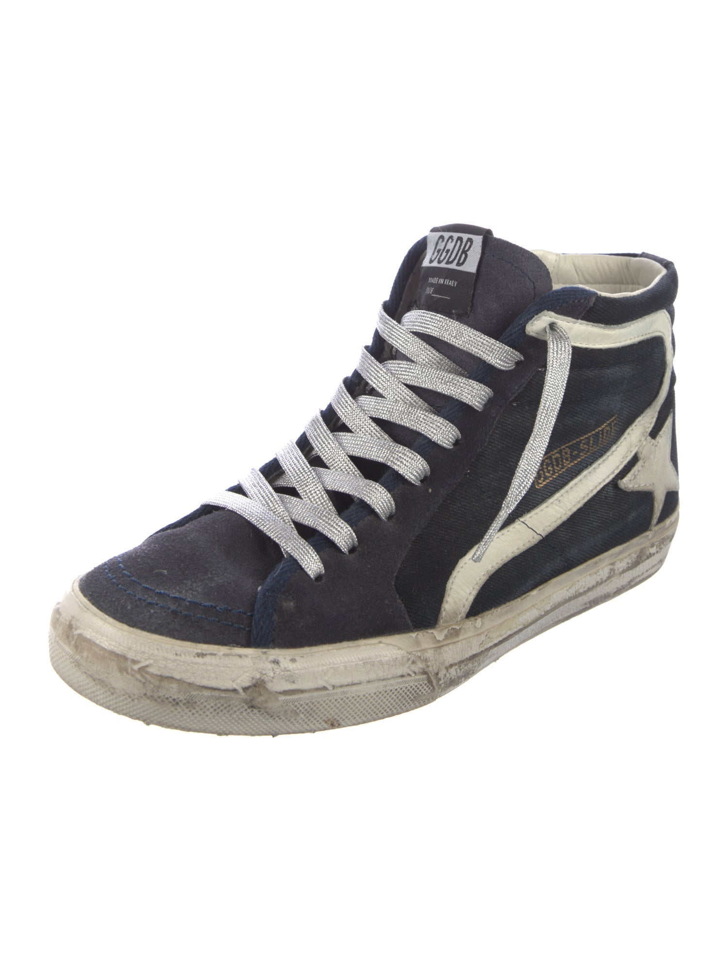 Golden Goose Suede Printed Sneakers