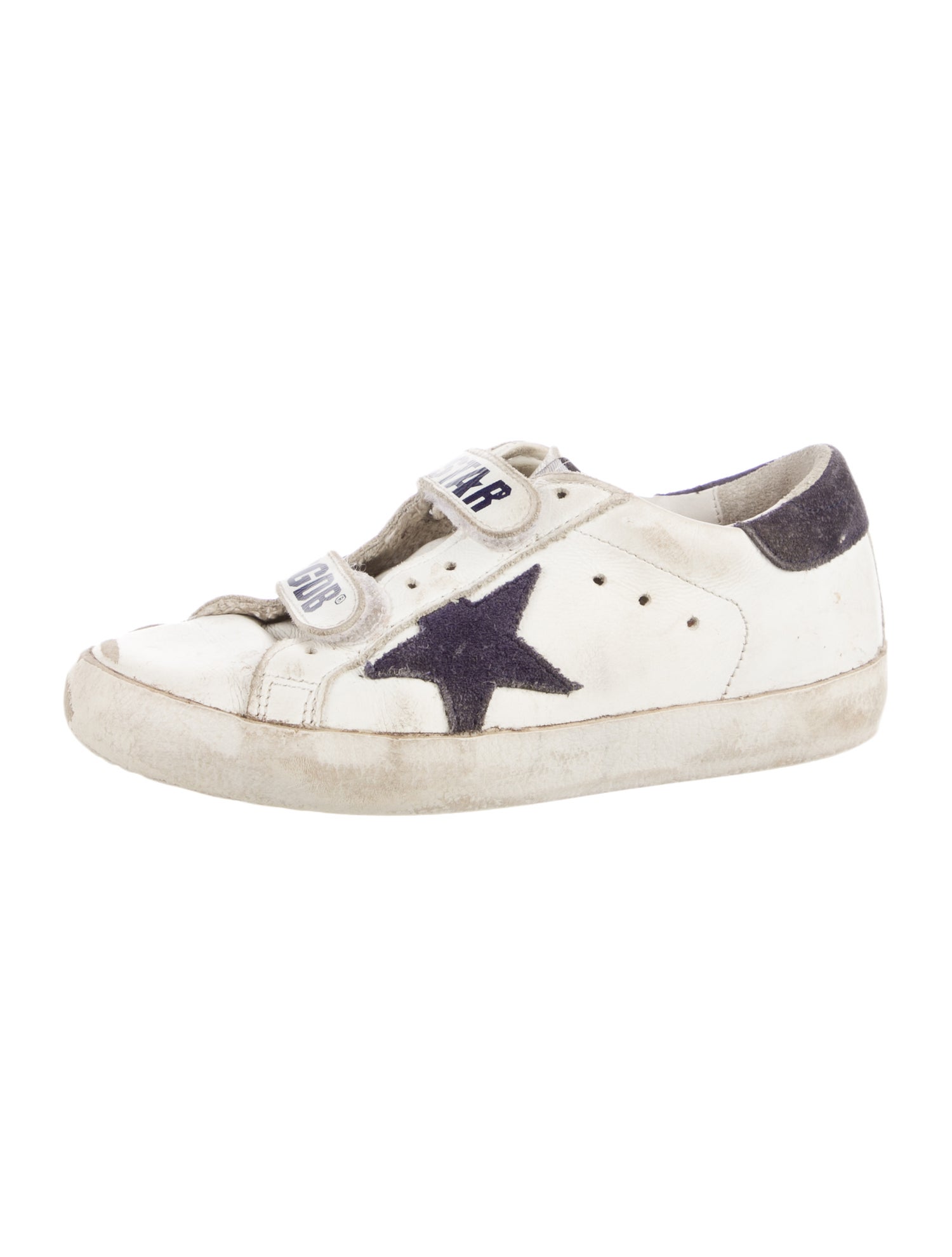 Golden Goose Distressed Low-Top Kids' Sneakers