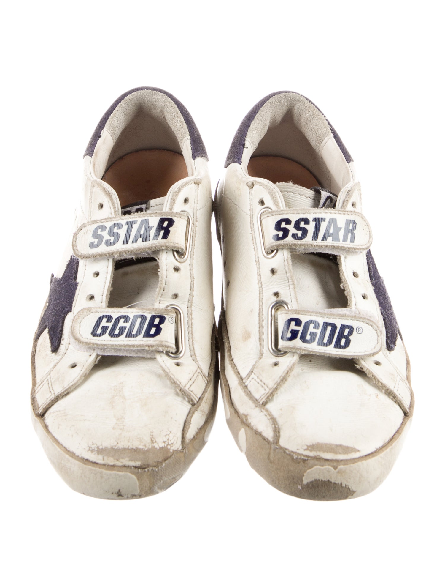 Golden Goose Distressed Low-Top Kids' Sneakers