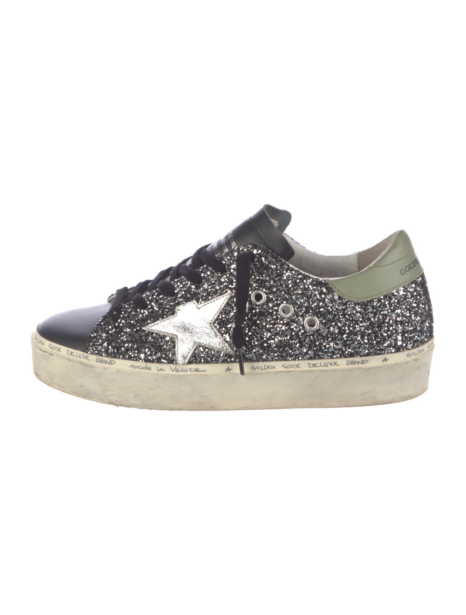 Golden Goose Glitter Glitter Accents Sneakers
