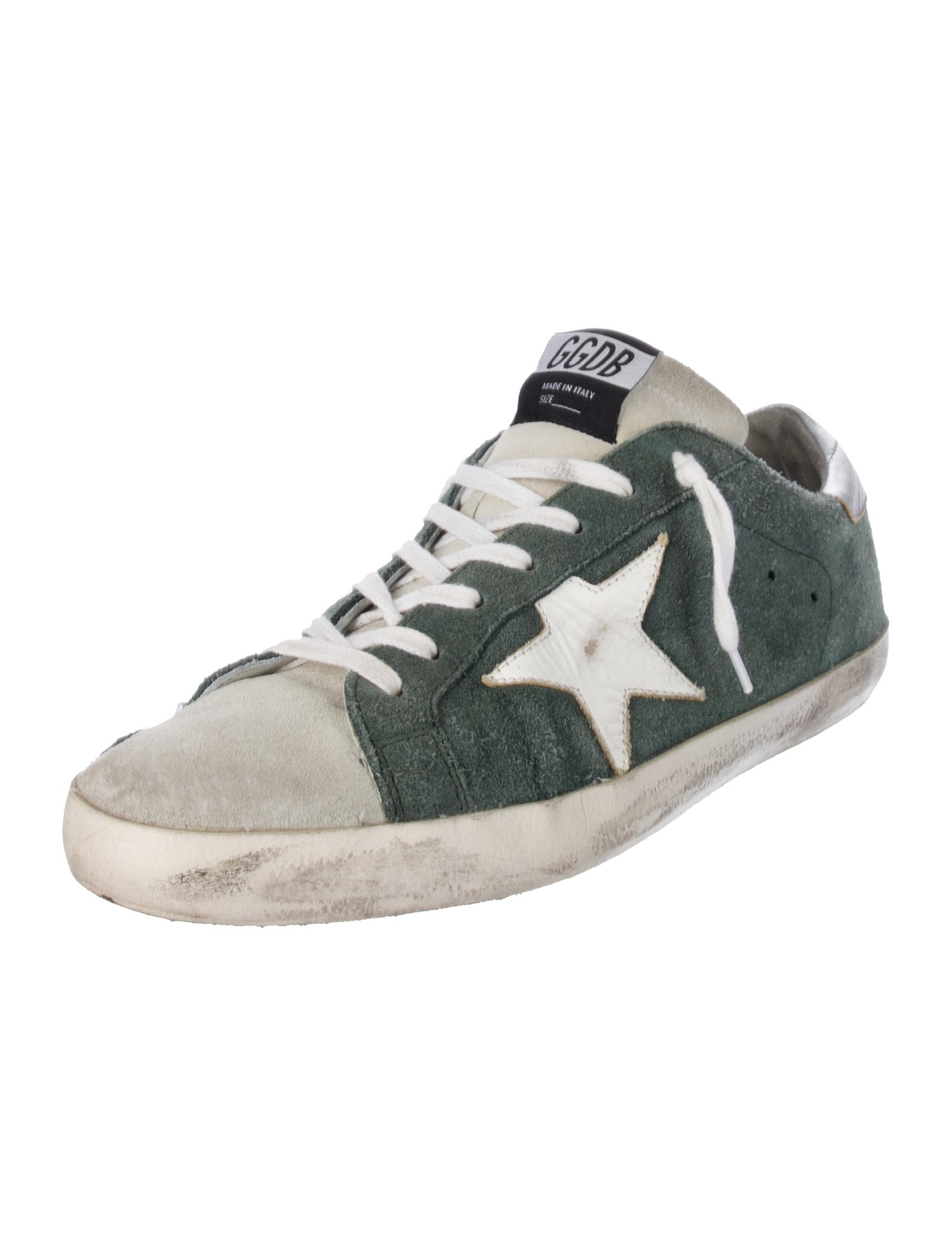 Golden Goose Suede Printed Sneakers