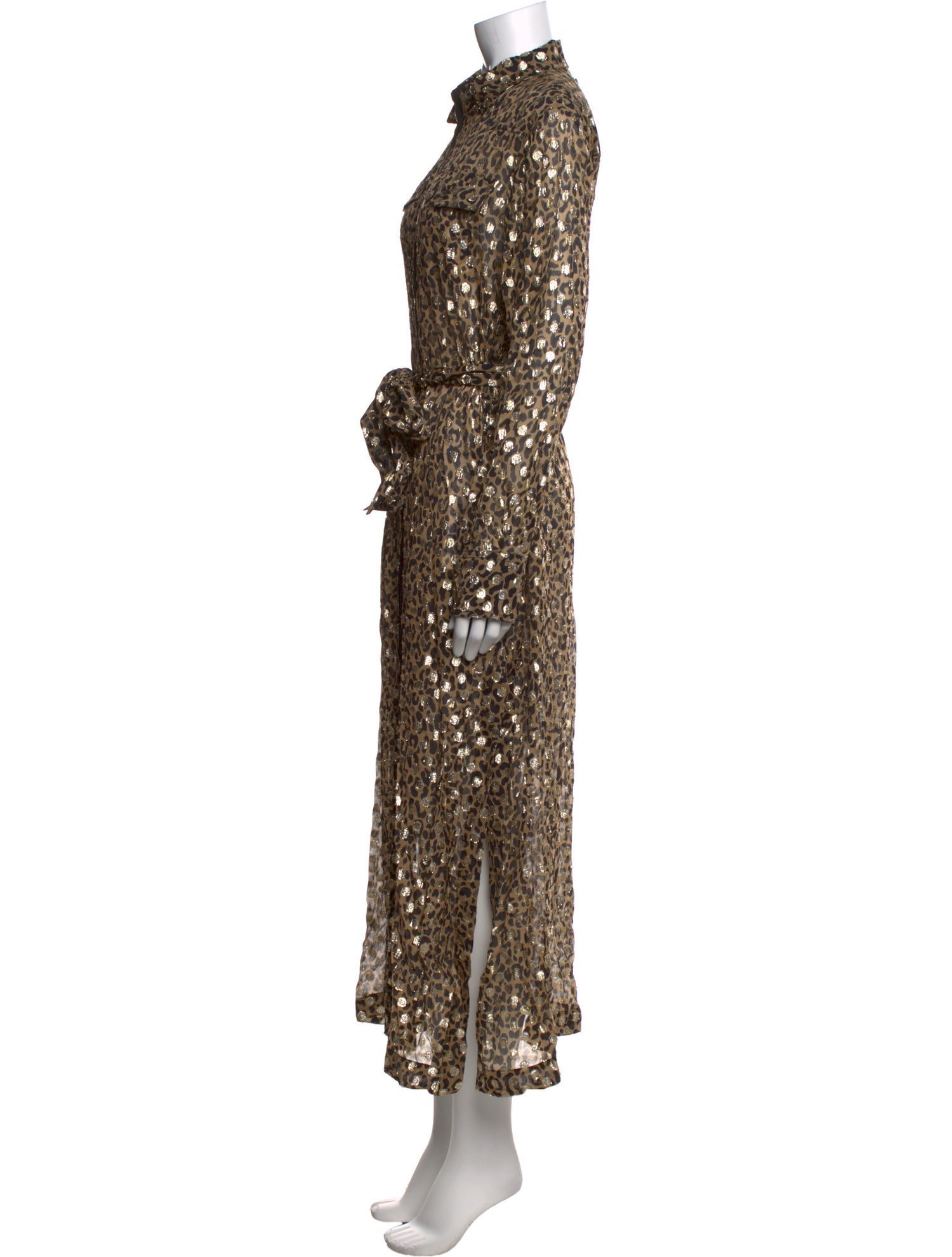 Golden Goose Printed Long Dress