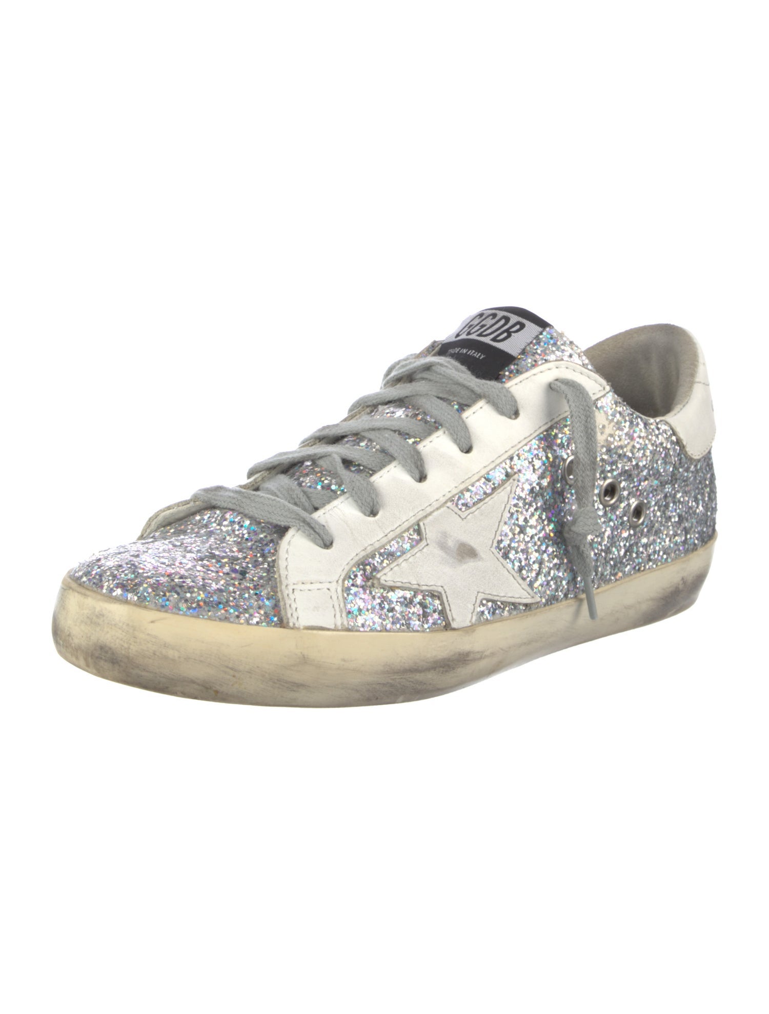 Golden Goose Glitter Glitter Accents Sneakers