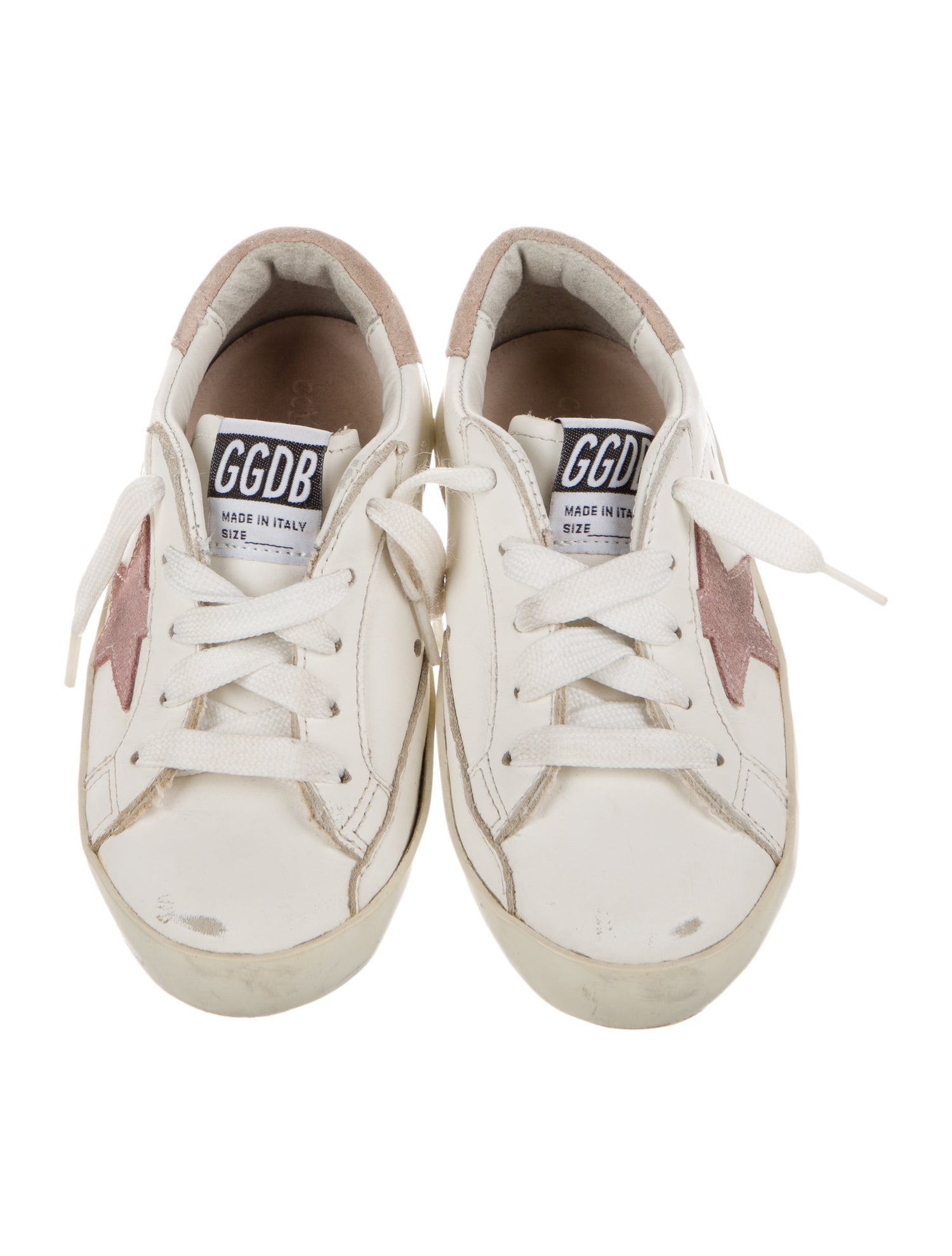 Golden Goose Kids' Leather Low Top Sneakers