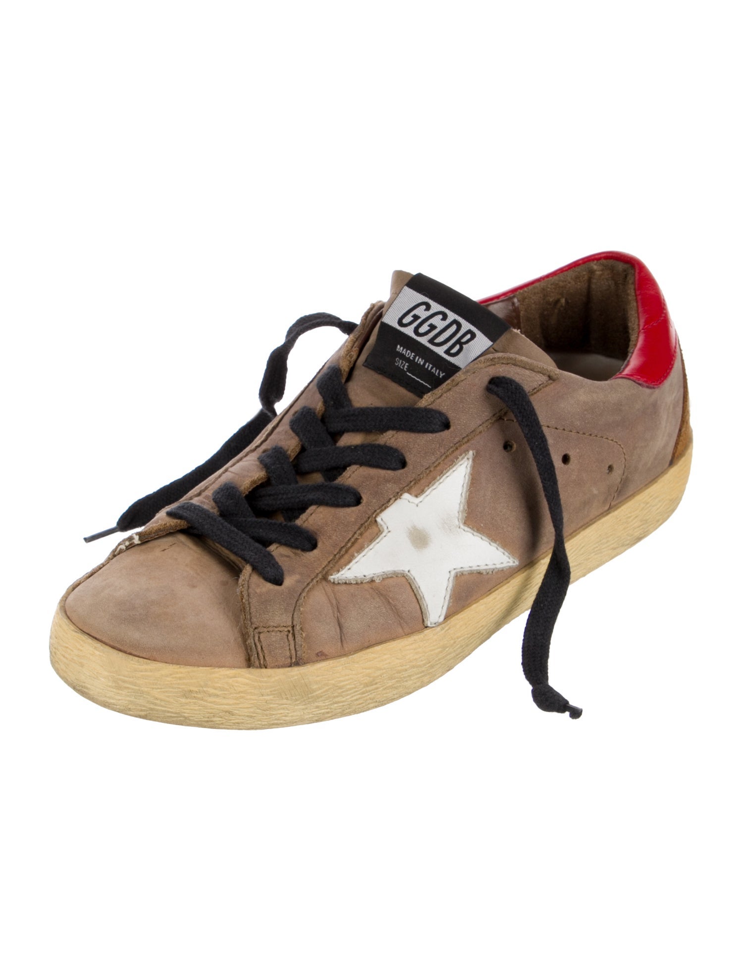 Golden Goose Suede Printed Sneakers