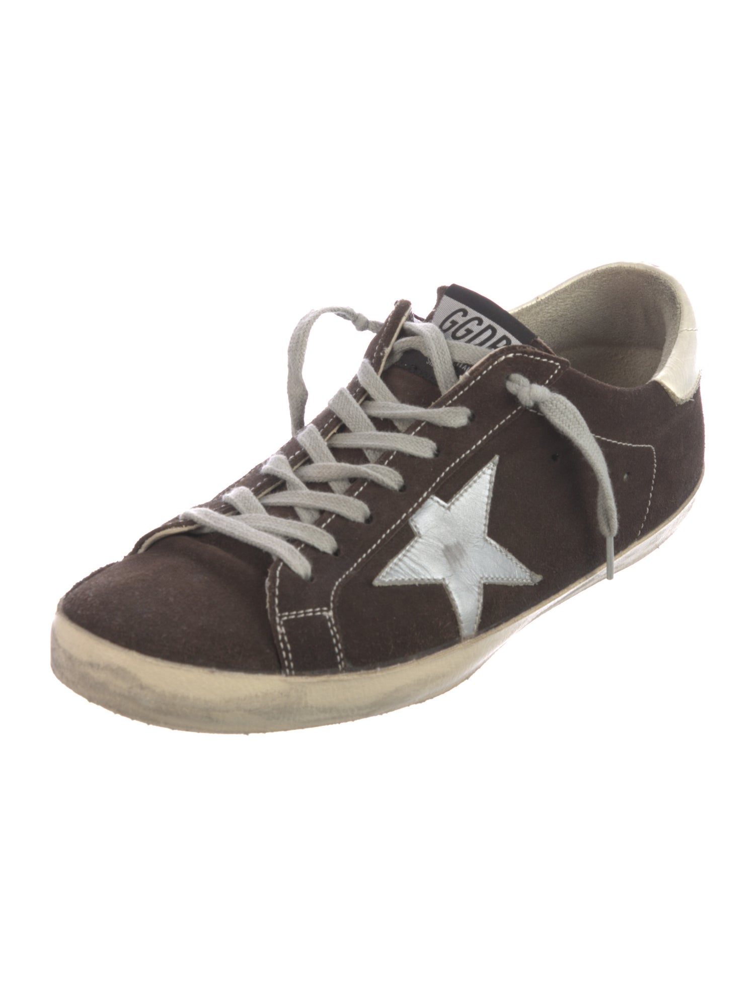 Golden Goose Suede Printed Sneakers