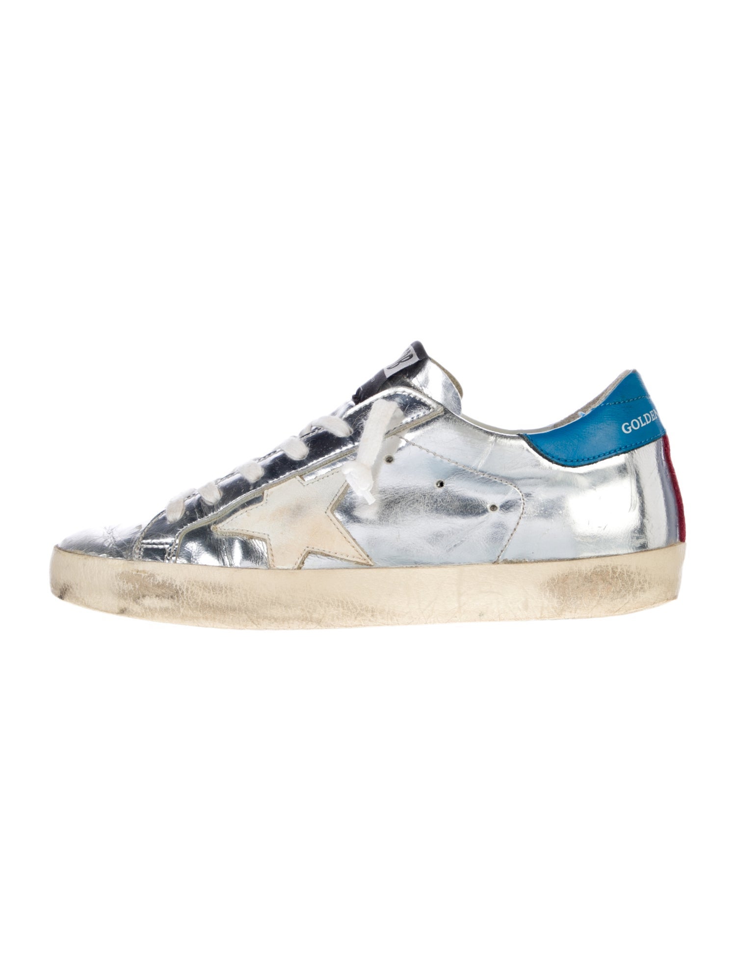 Golden Goose Girls' Metallic Sneakers