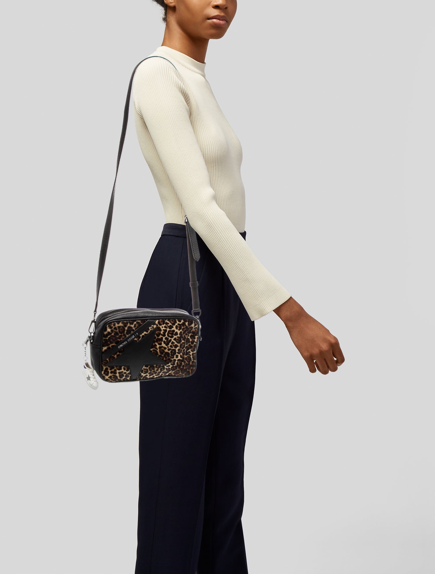 Golden Goose Ponyhair Crossbody Bag