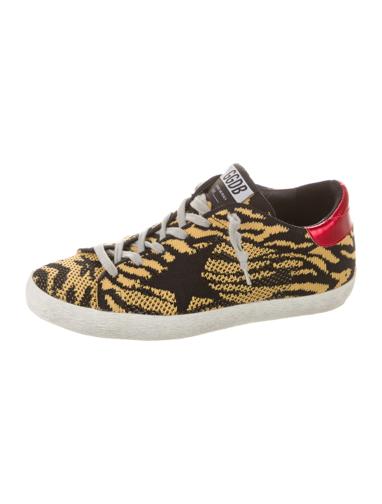 Golden Goose Animal Print Sneakers