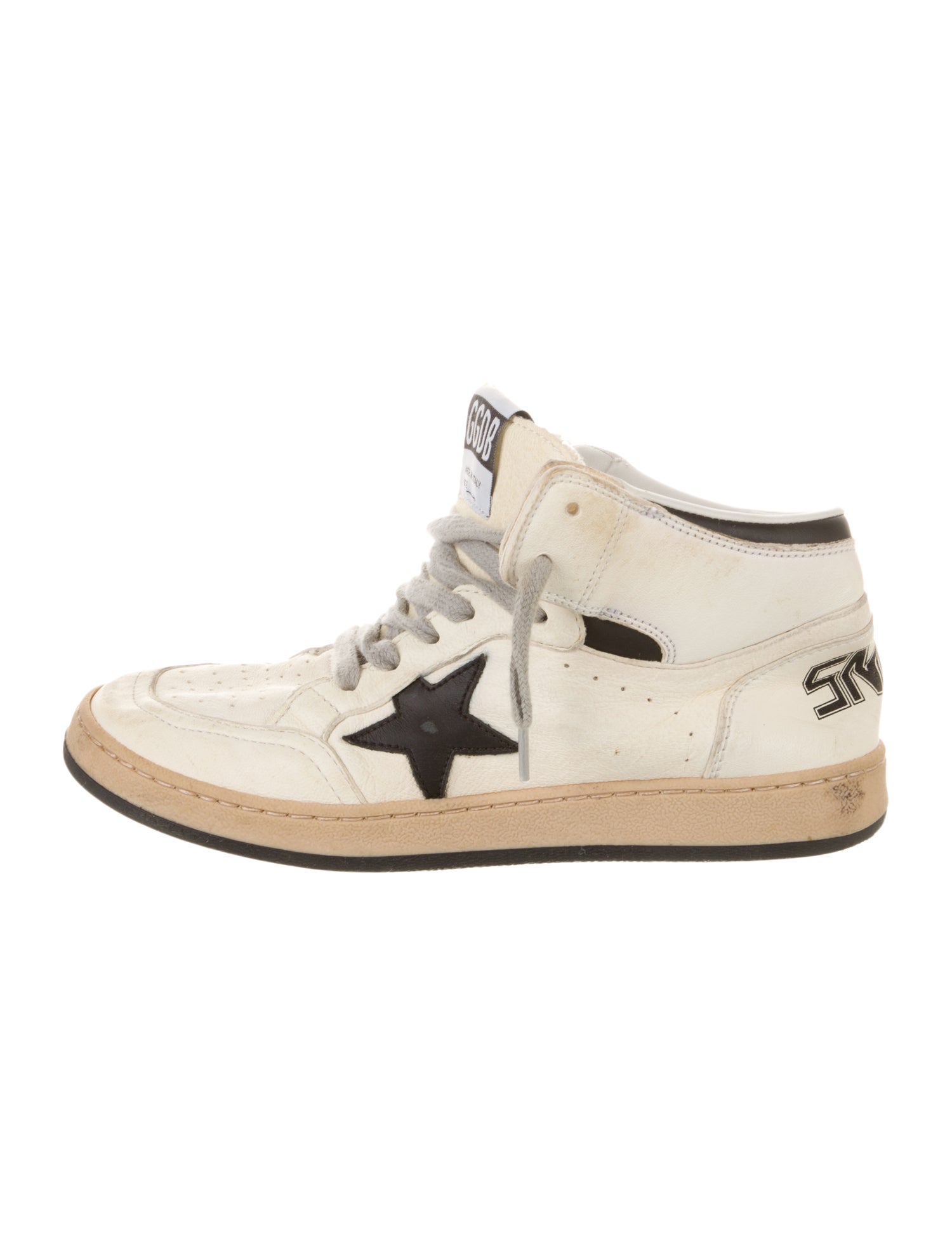 Golden Goose Girls' Skystar High Top Sneakers