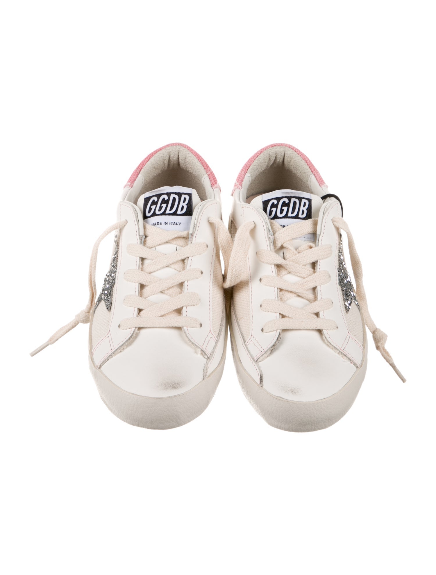 Golden Goose Leather And Canvas Sneakers w/Tags