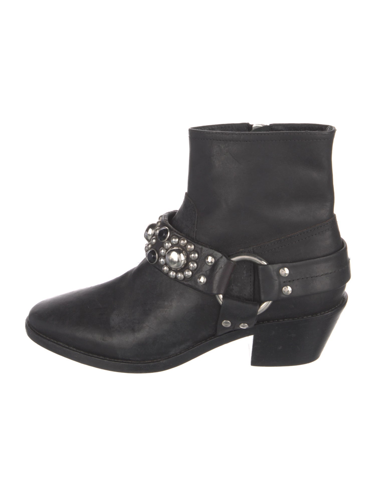 Golden Goose Leather Western Boots
