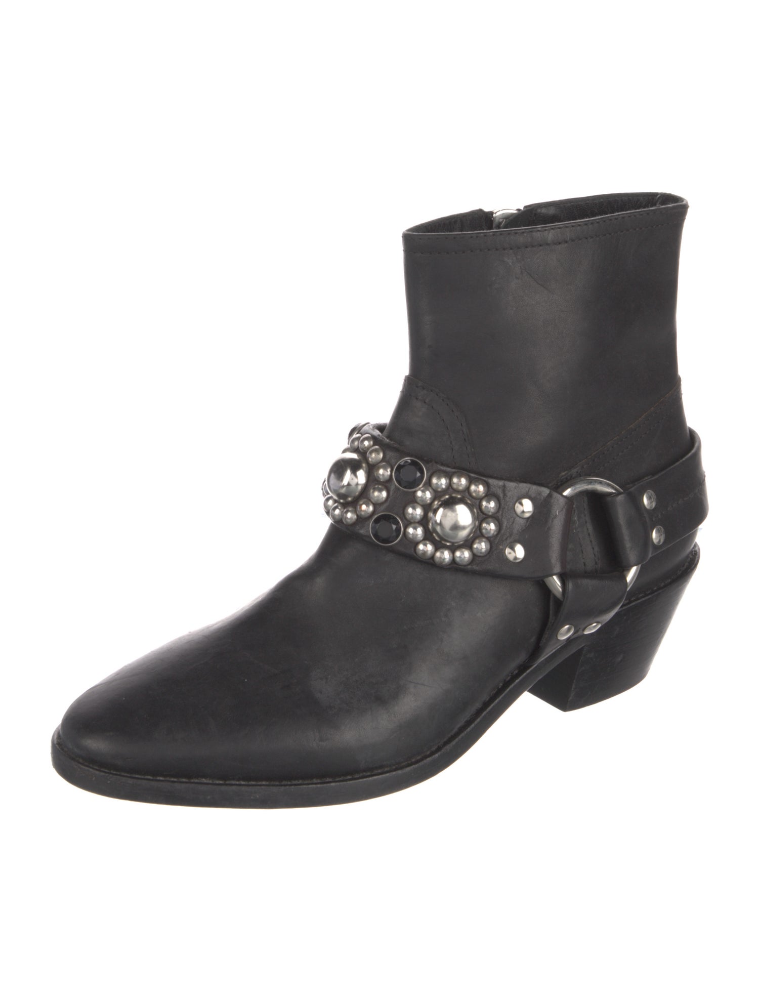 Golden Goose Leather Western Boots