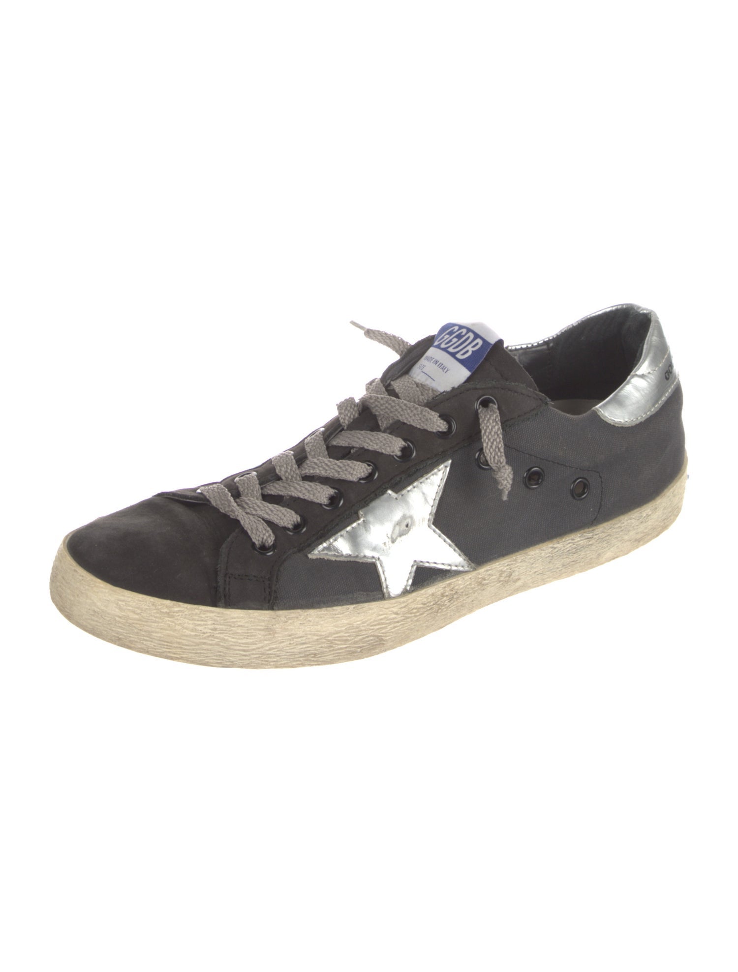 Golden Goose Suede Printed Sneakers