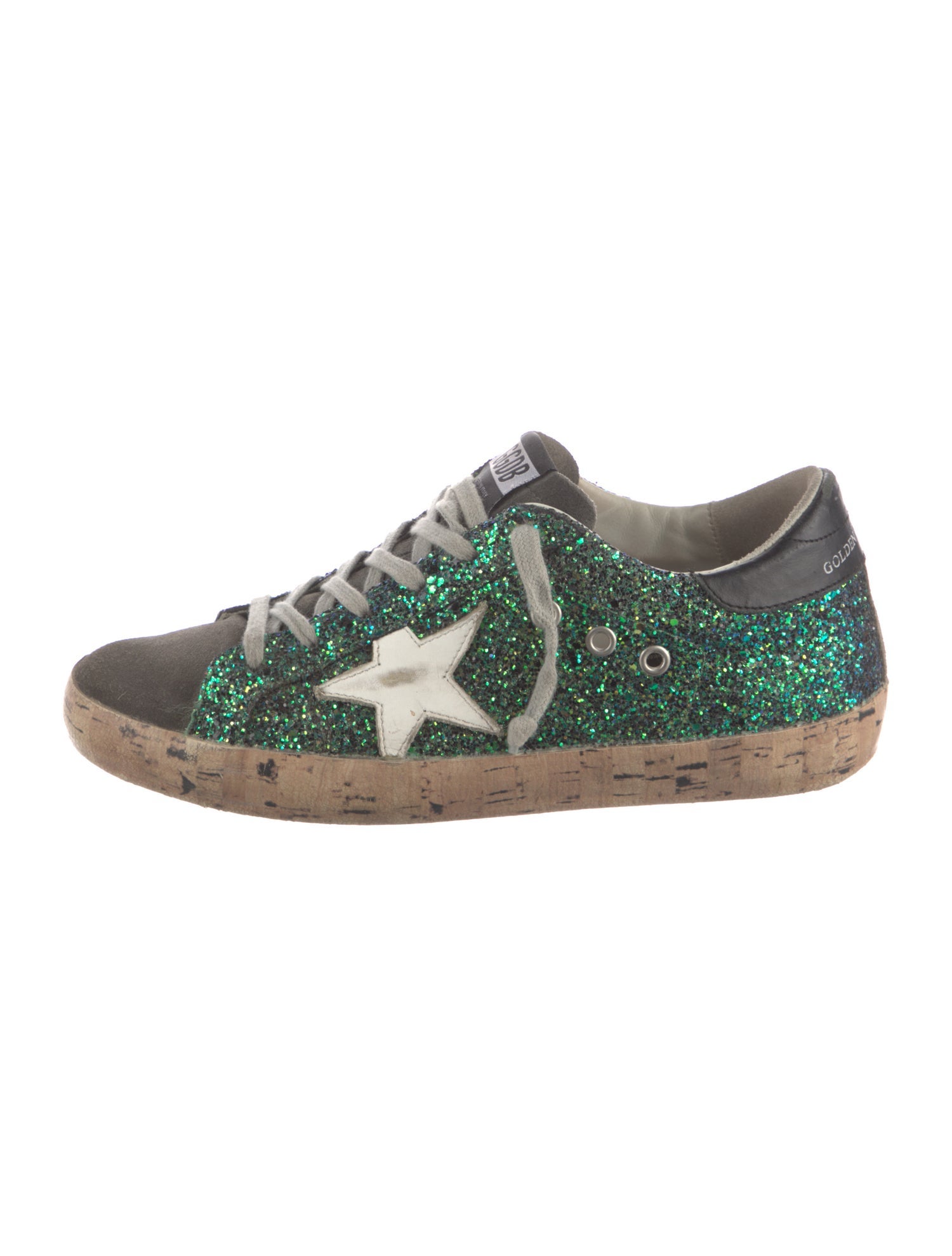 Golden Goose Glitter Patterned Sneakers