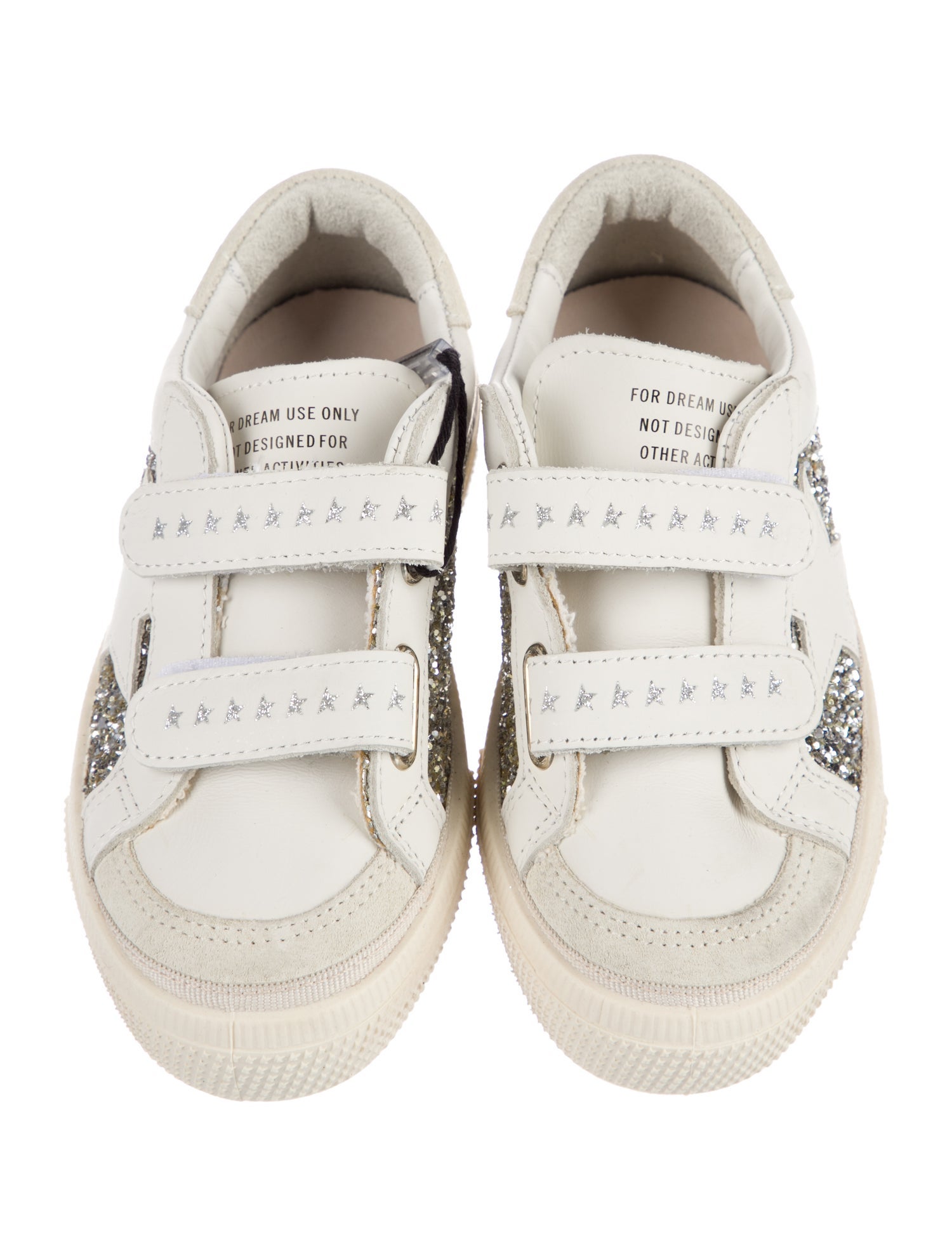 Golden Goose Girls' Glitter Low Top Sneakers w/Tags