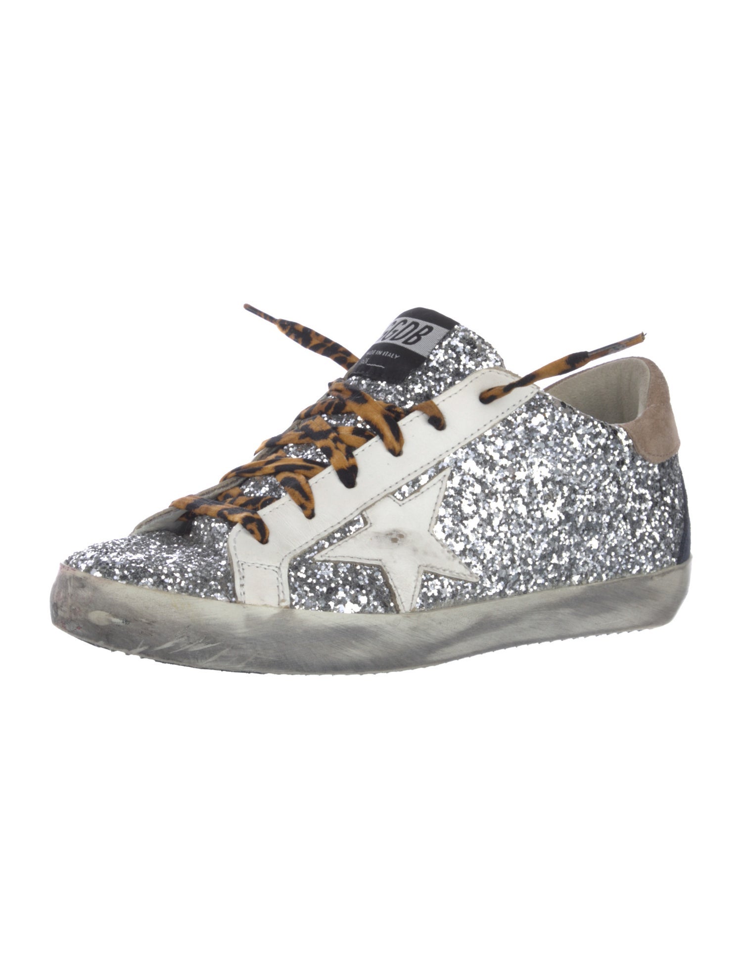Golden Goose Glitter Glitter Accents Sneakers