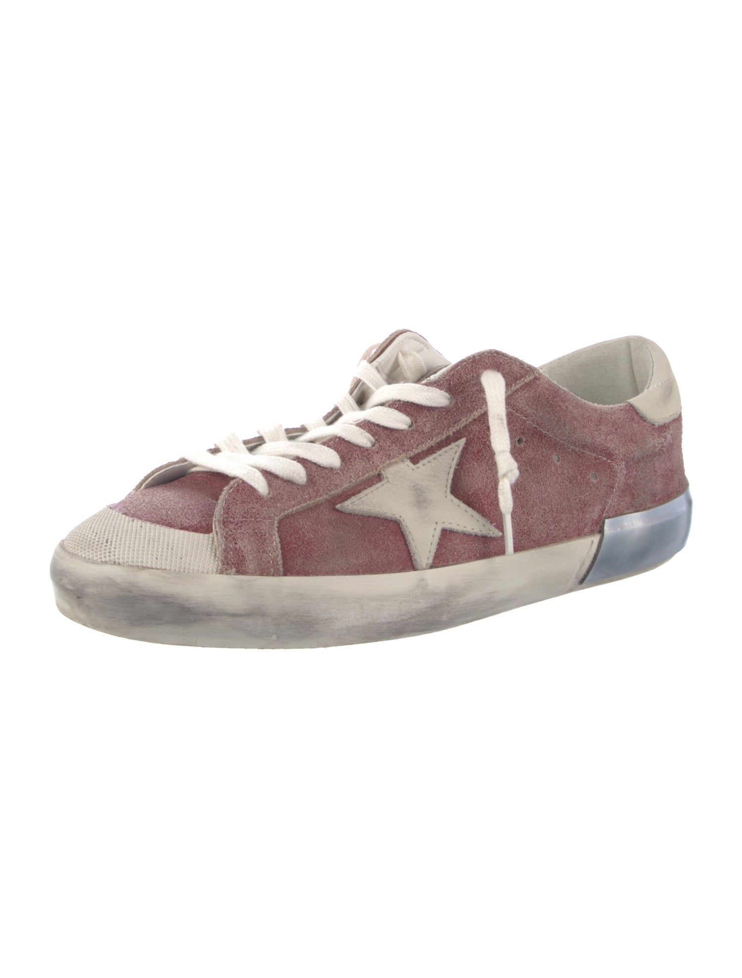 Golden Goose Suede Printed Sneakers