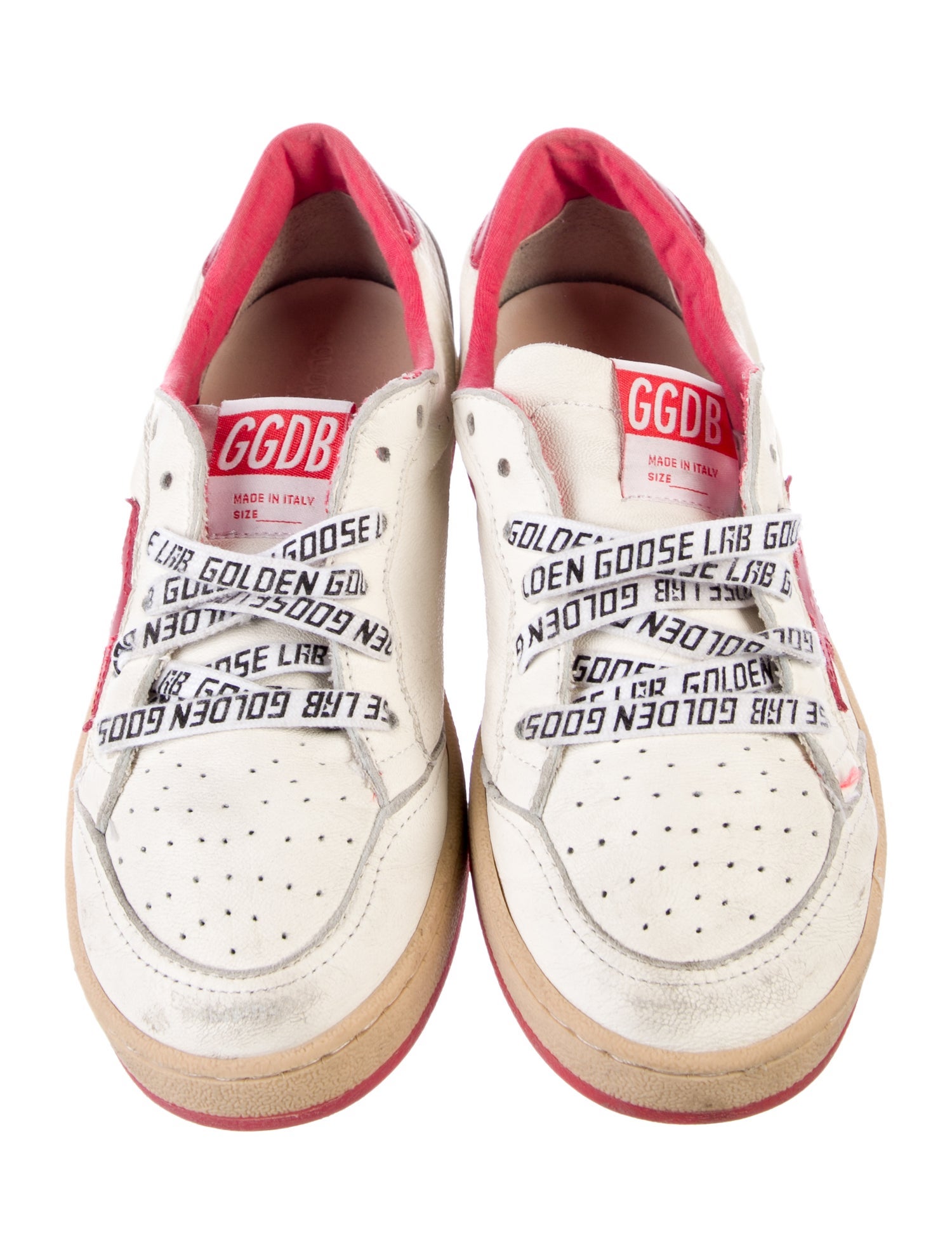 Golden Goose Girls' Leather Low-Top Sneakers