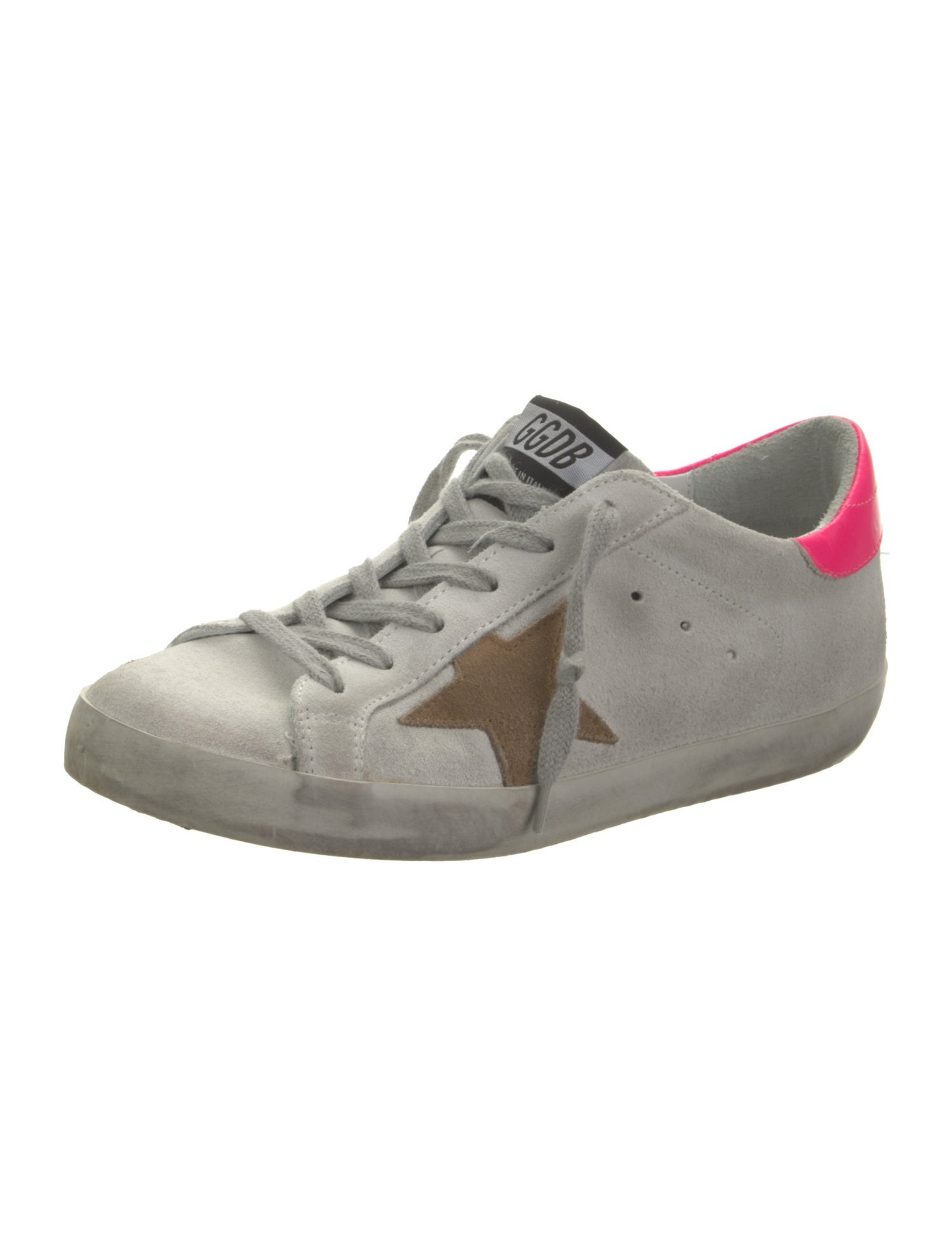 Golden Goose Suede Printed Sneakers