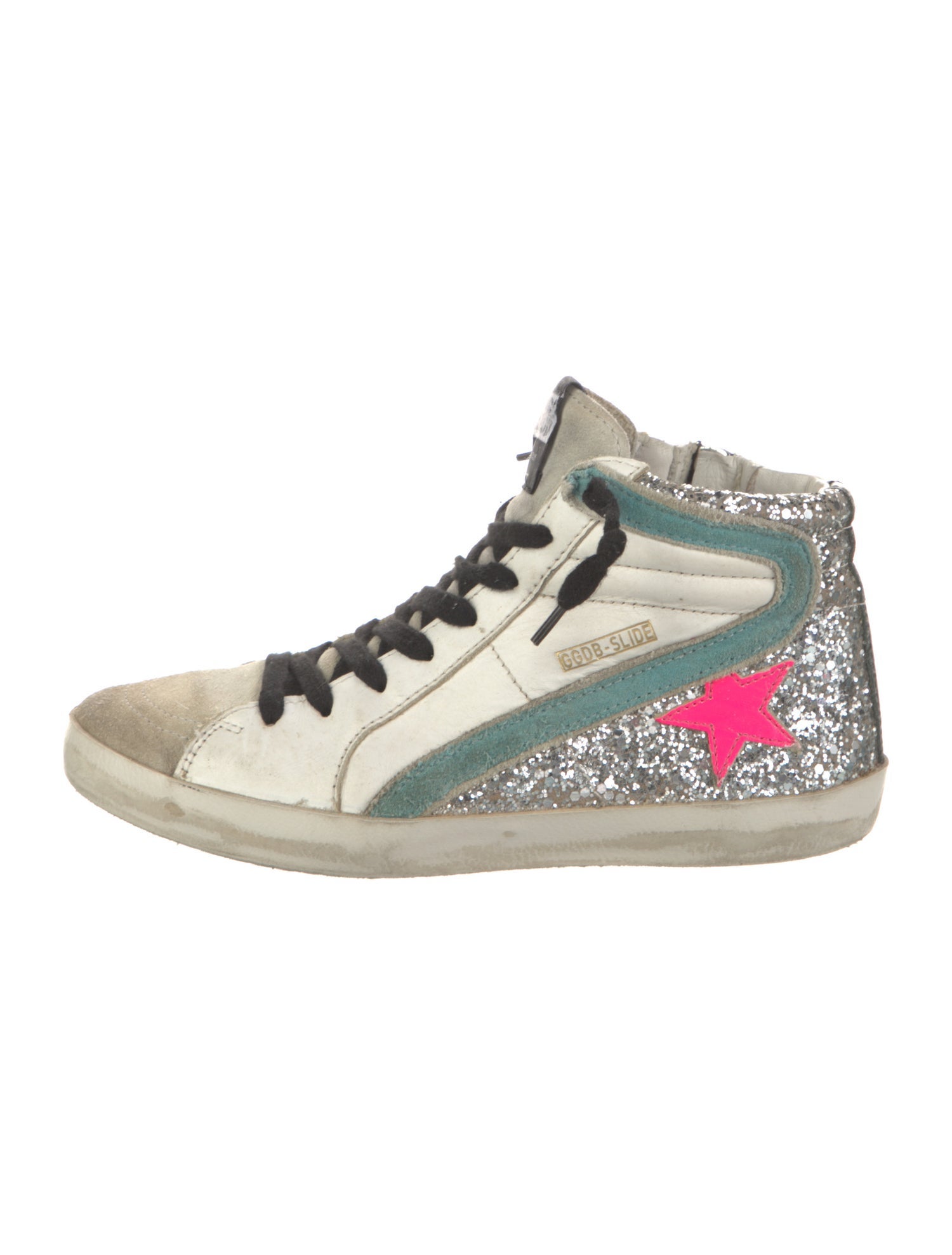 Golden Goose Toddler Girls High Top