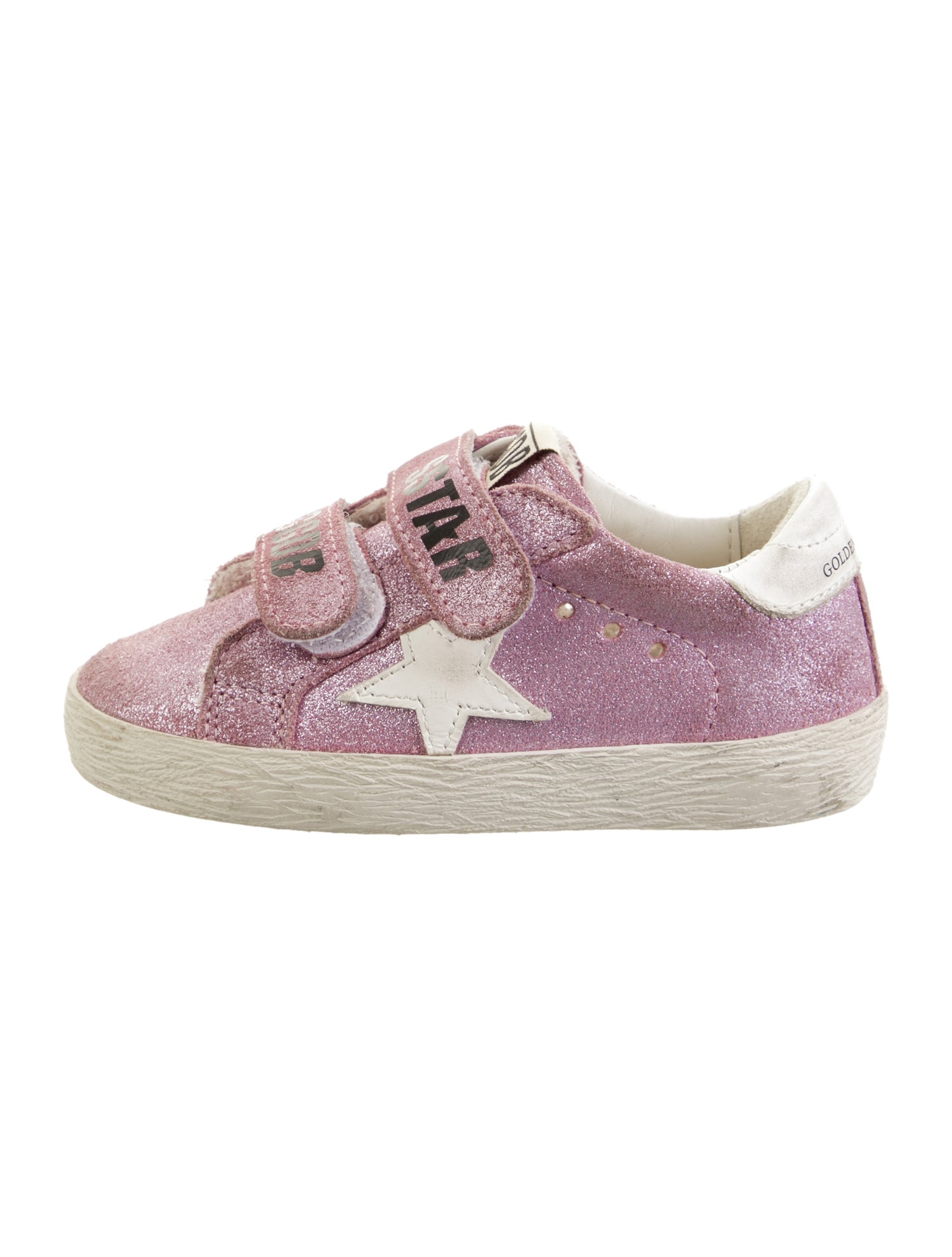 Golden Goose Glitter Accented Sneakers
