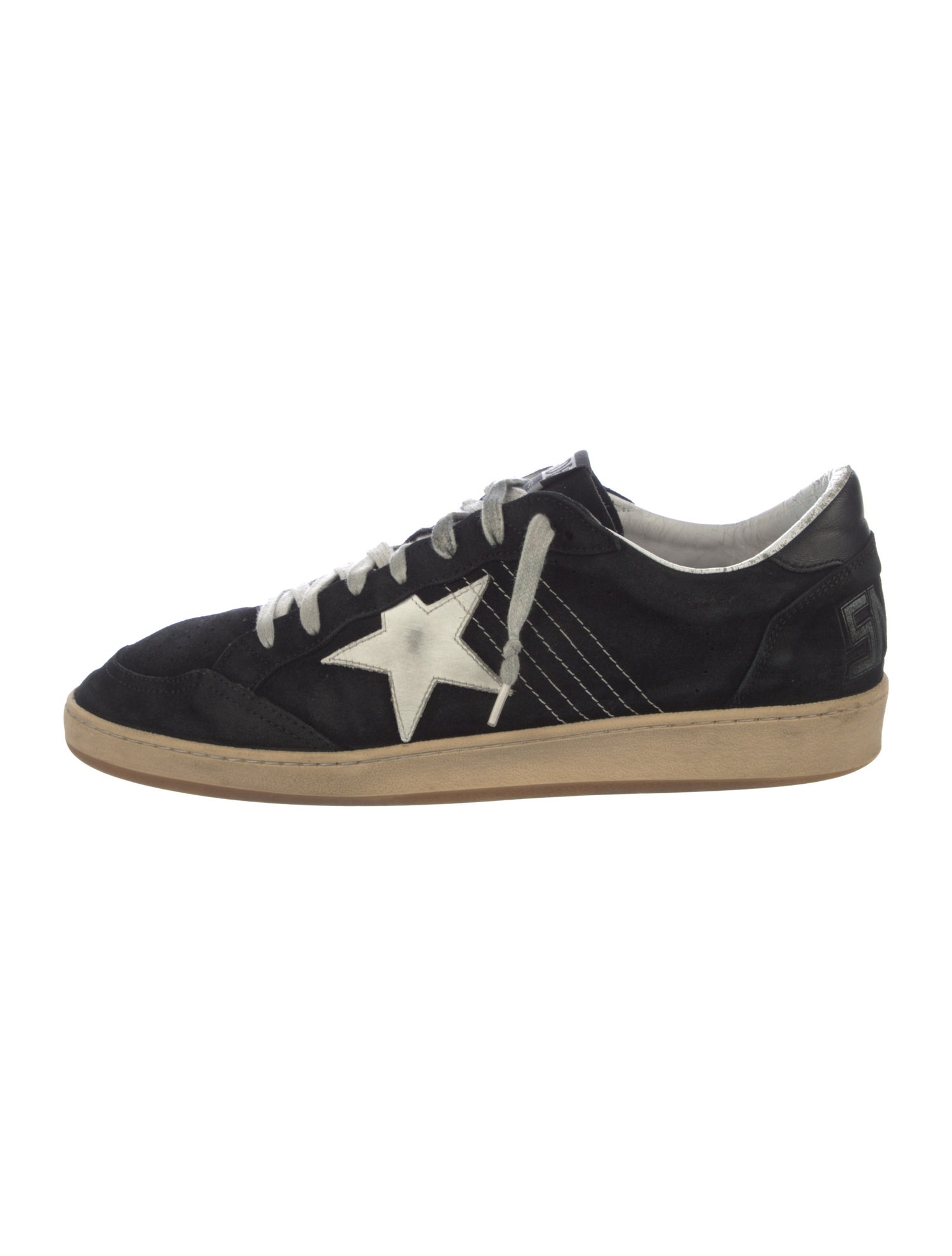 Golden Goose Suede Printed Sneakers