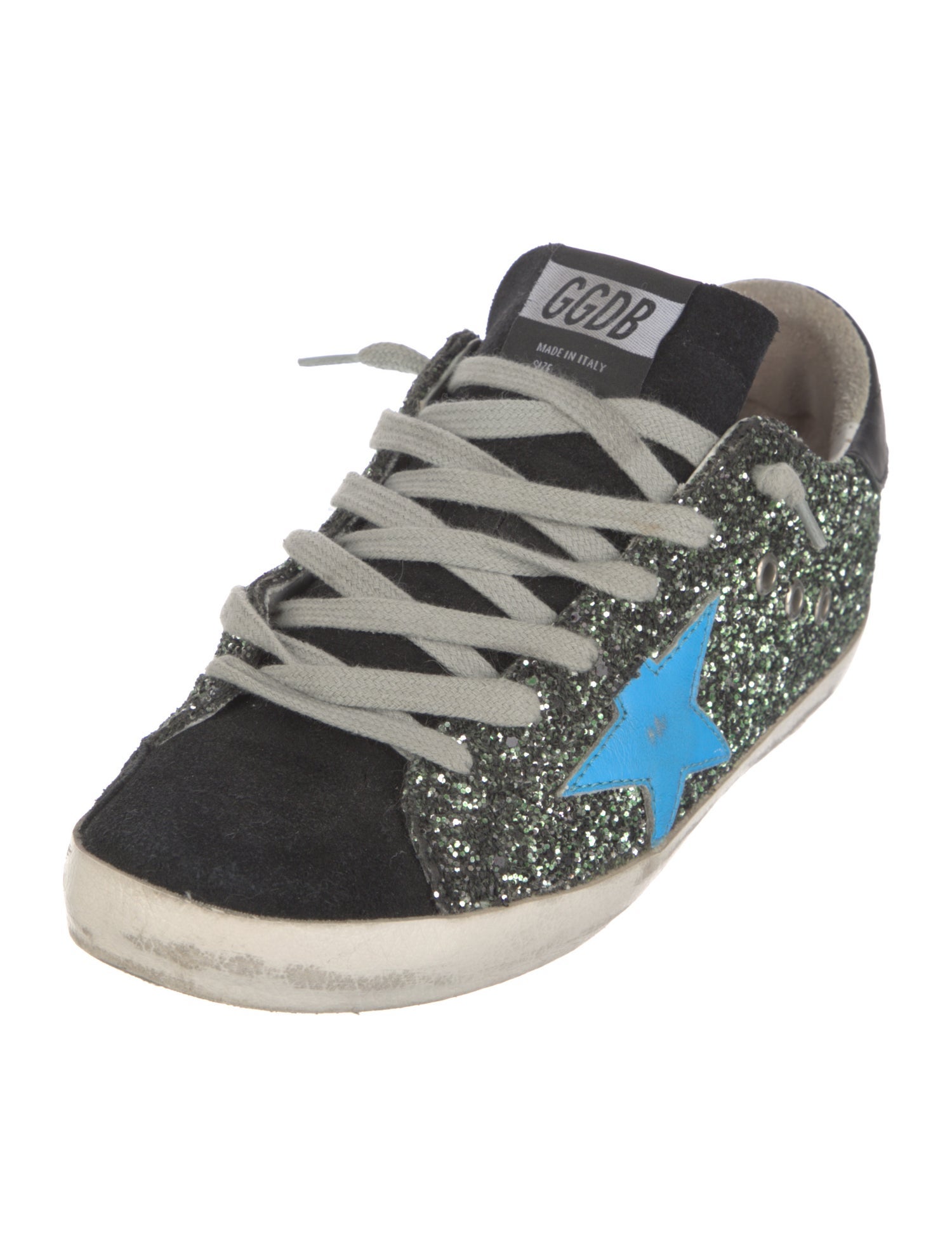 Golden Goose Glitter Patterned Sneakers
