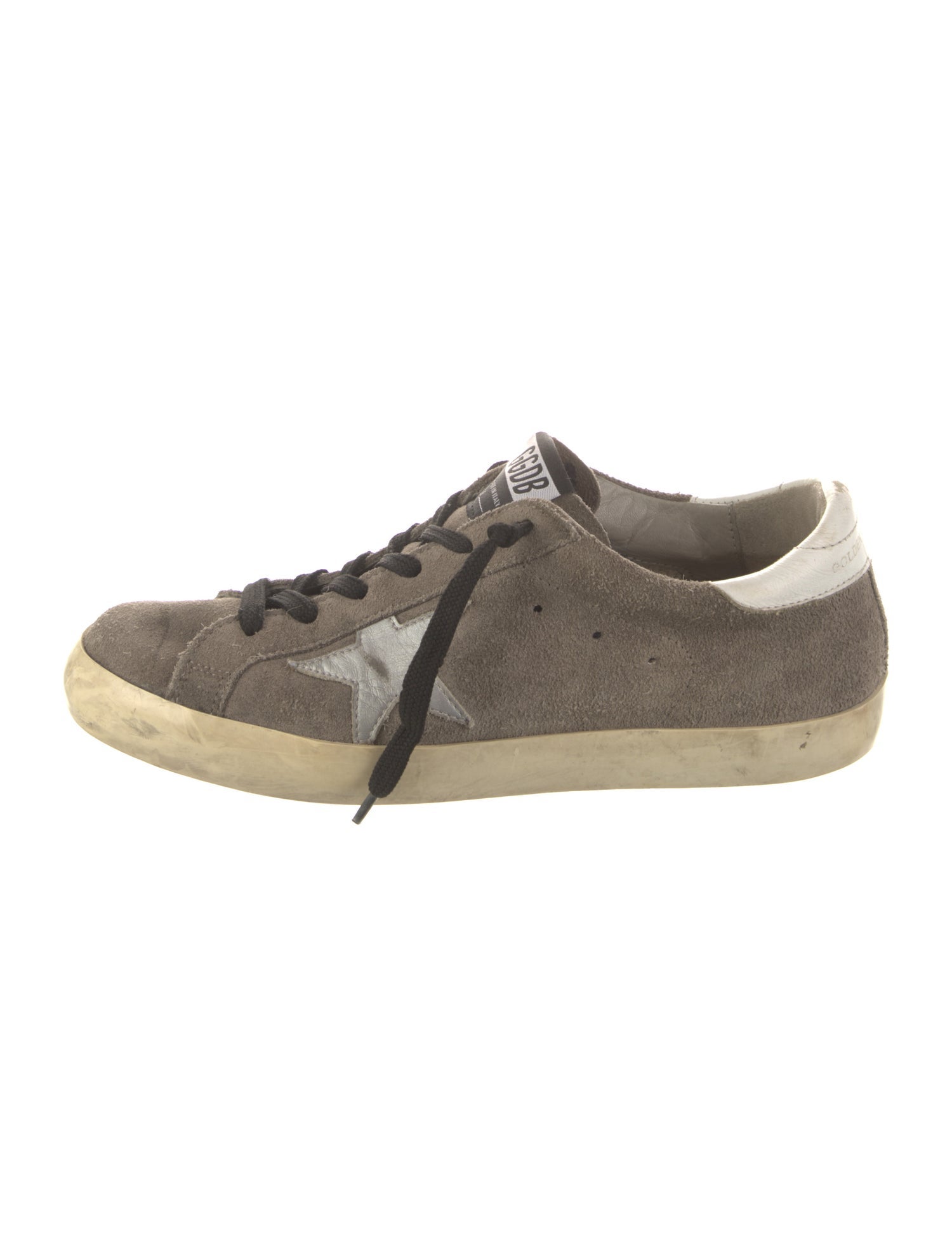 Golden Goose Suede Printed Sneakers