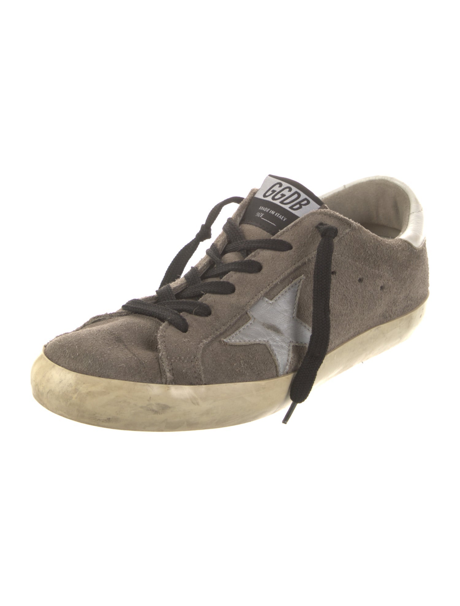 Golden Goose Suede Printed Sneakers