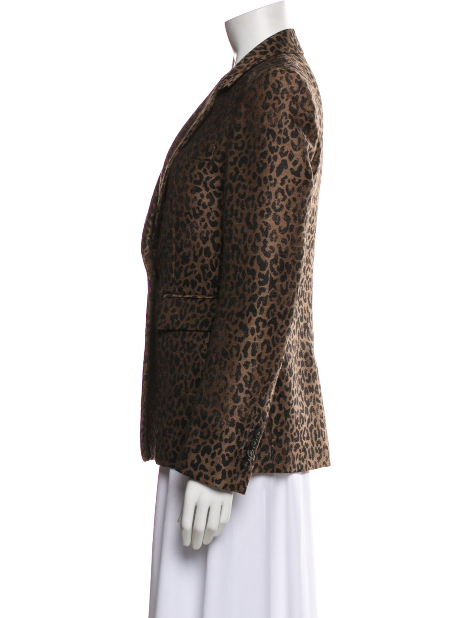 Golden Goose Virgin Wool Animal Print Blazer w/ Tags