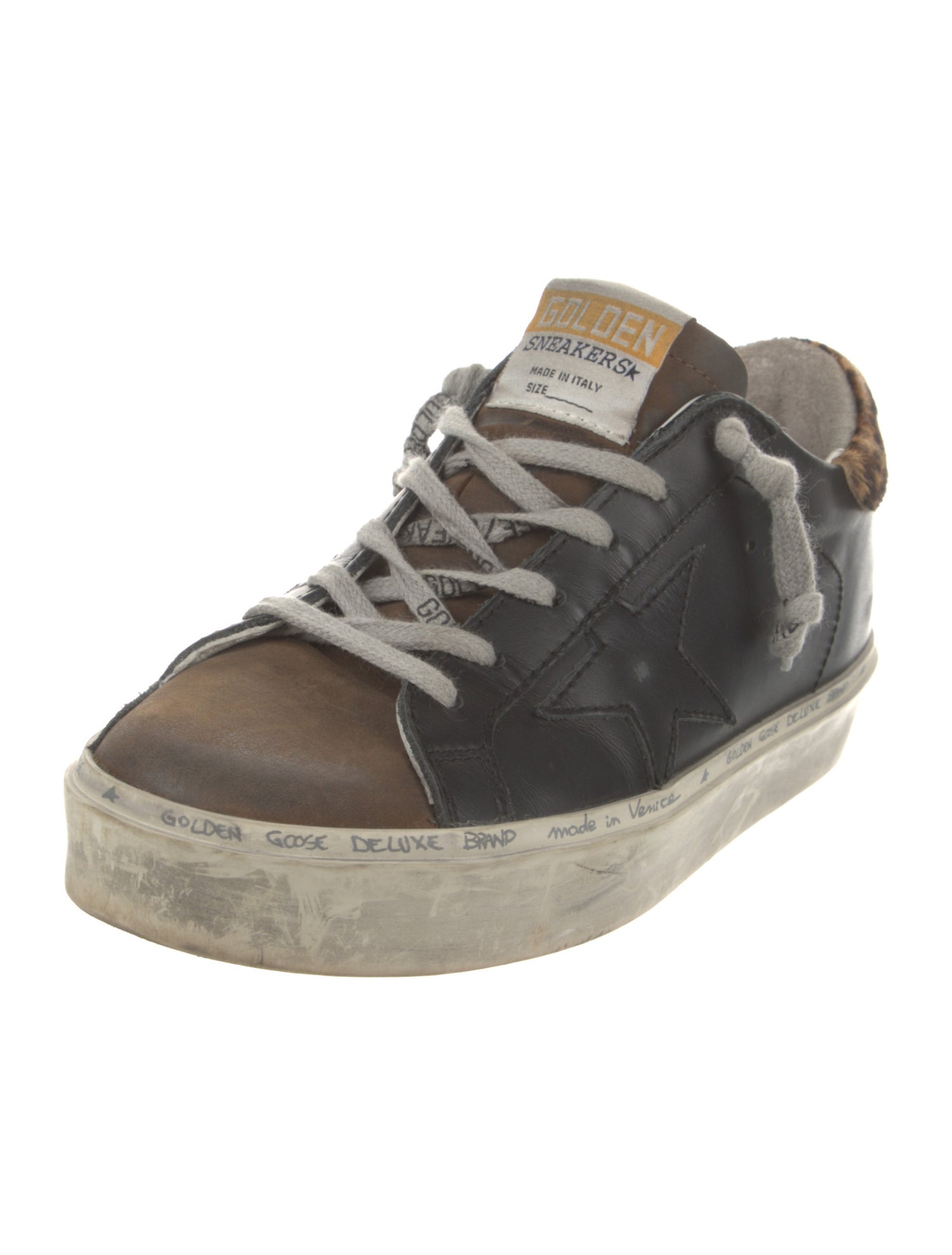 Golden Goose Leather Sneakers
