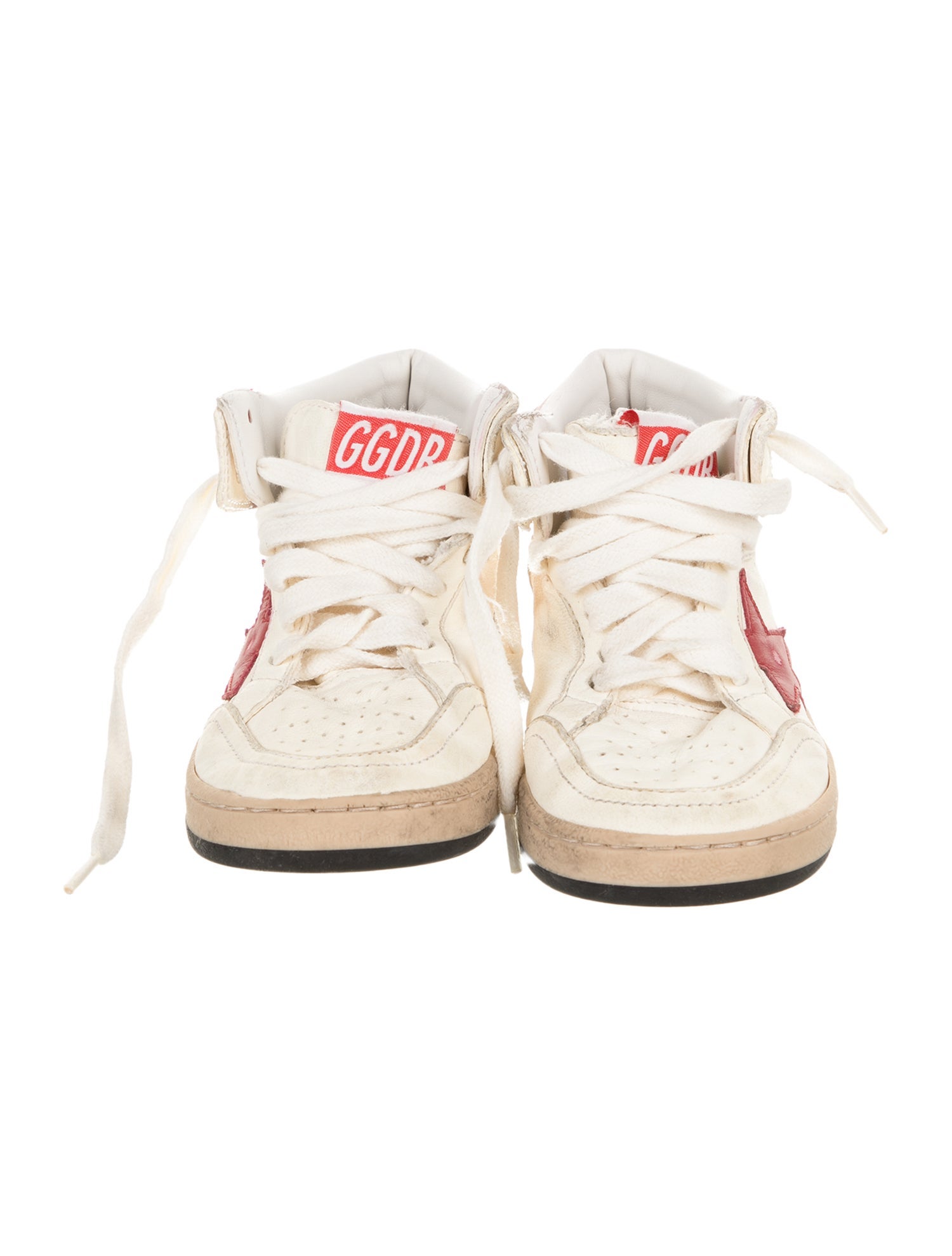 Golden Goose Girls' High Top Leather Sneakers