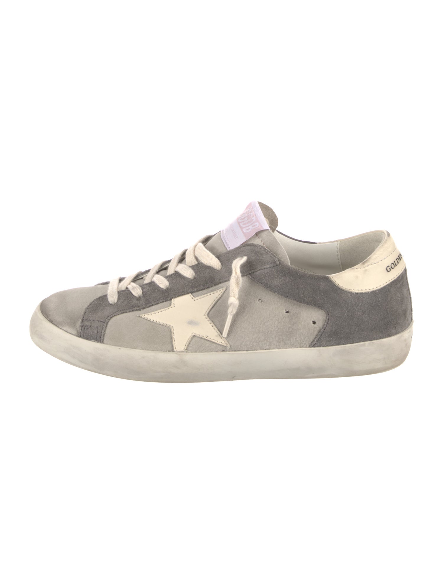 Golden Goose Suede Printed Sneakers