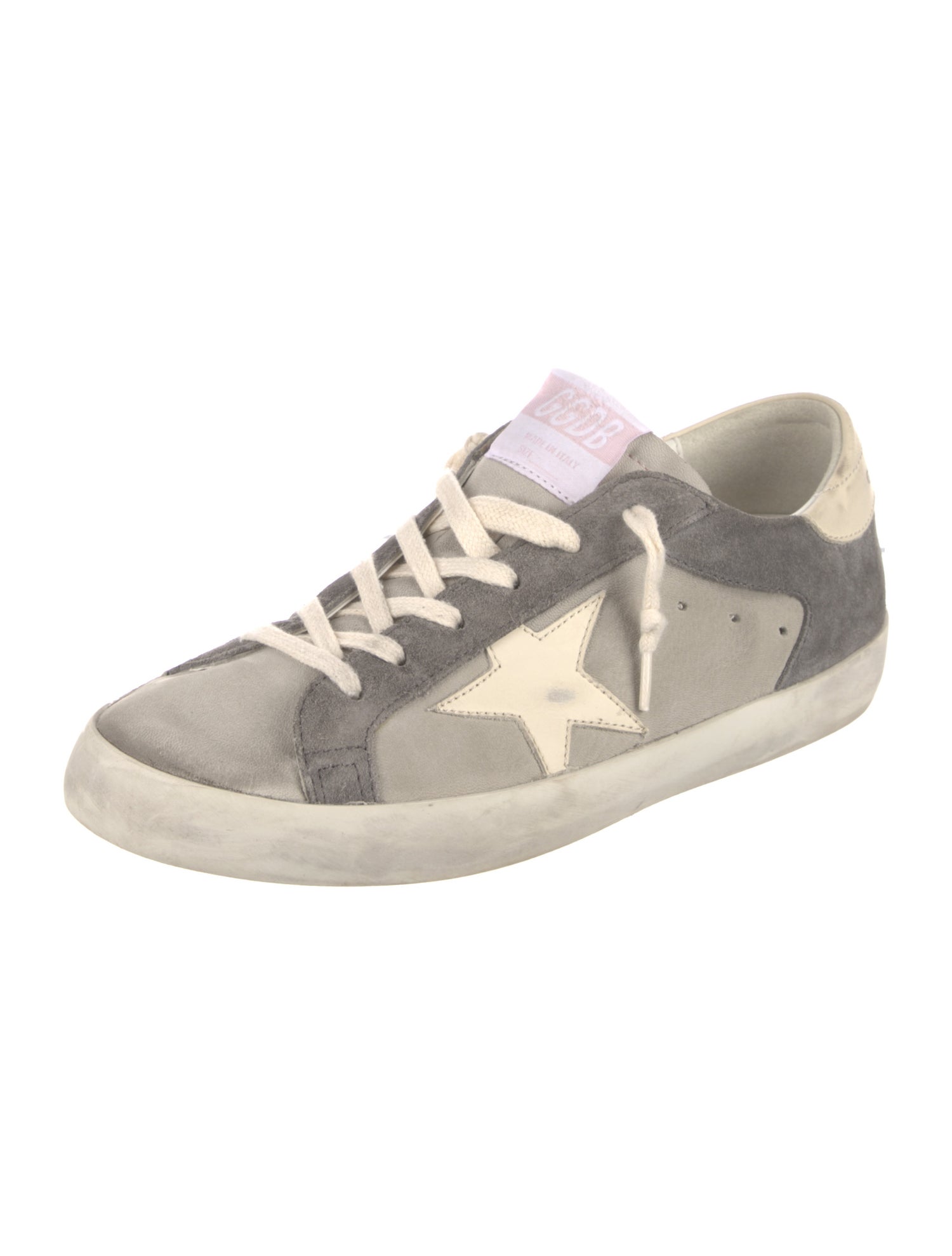 Golden Goose Suede Printed Sneakers