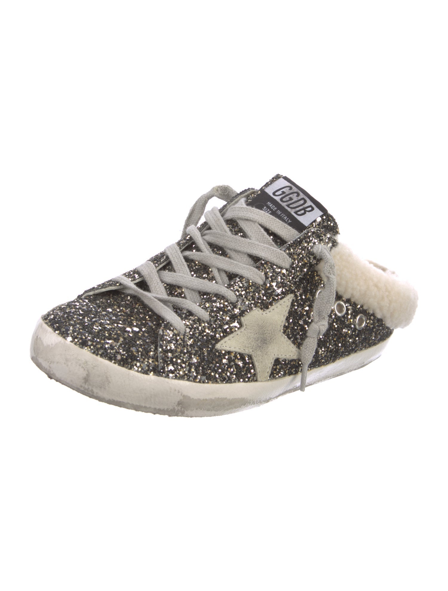Golden Goose Glitter Patterned Sneakers