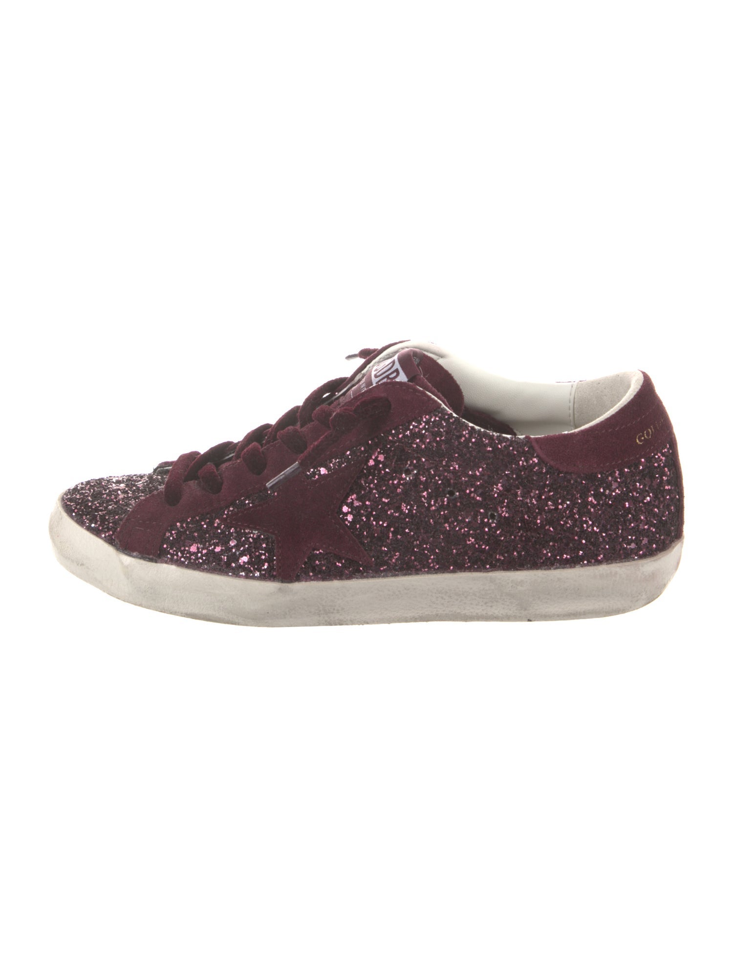 Golden Goose Glitter Patterned Sneakers